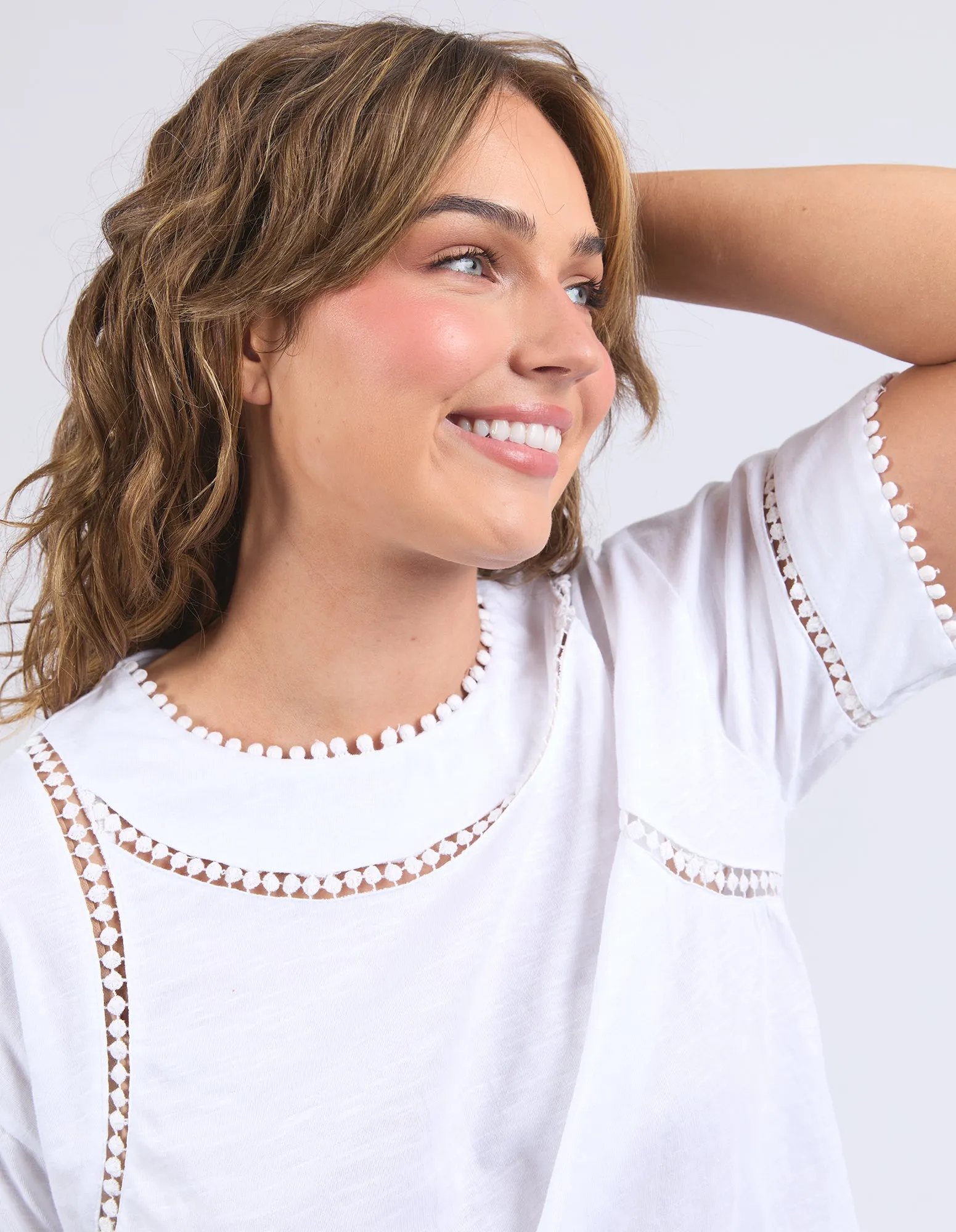 Abagail Top White sold by Elm Lifestyle product image thumbnail 4