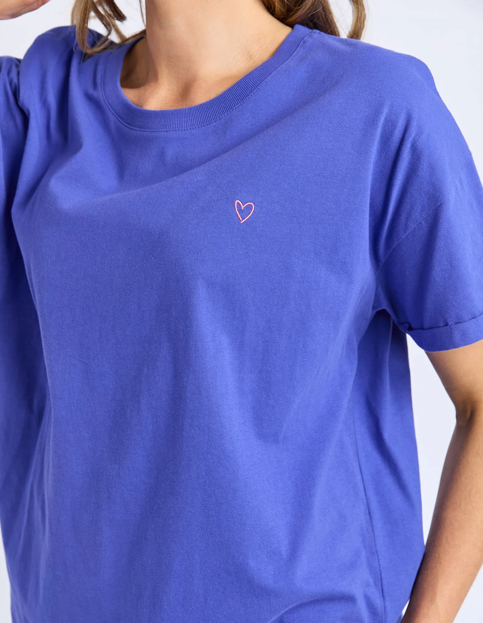 Halli S/S Tee Ocean Blue sold by Elm Lifestyle product image thumbnail 5