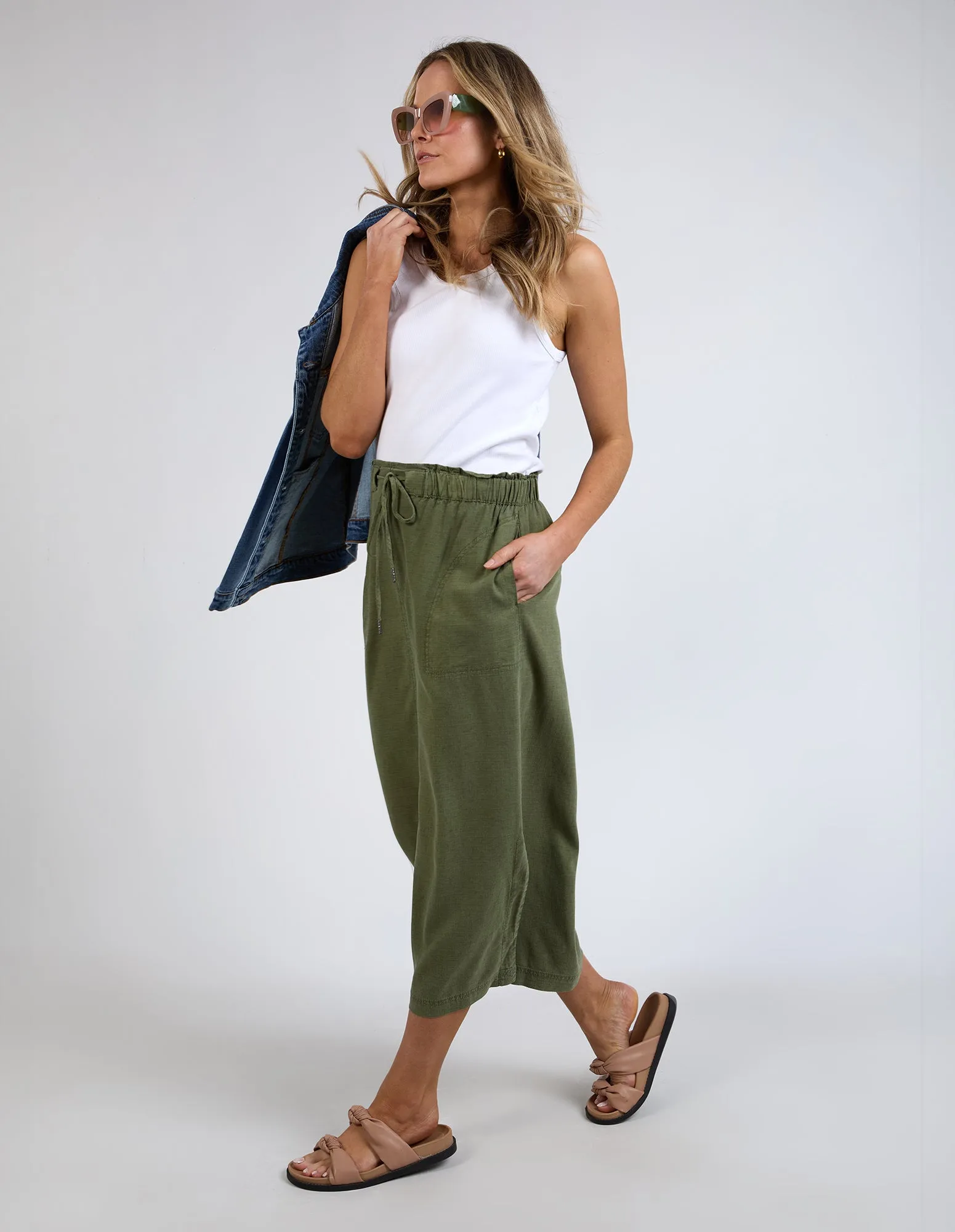 Mila Utility Skirt Clover sold by Elm Lifestyle product image thumbnail 5