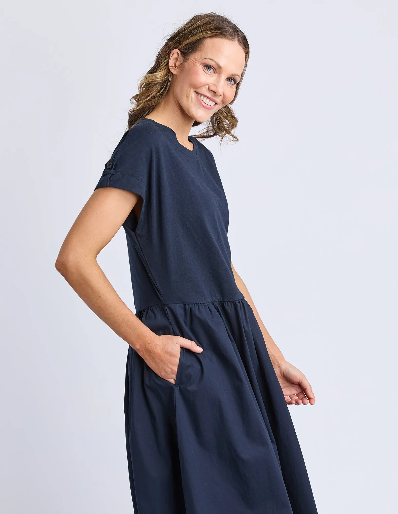 Flo Dress Navy sold by Elm Lifestyle product image thumbnail 4
