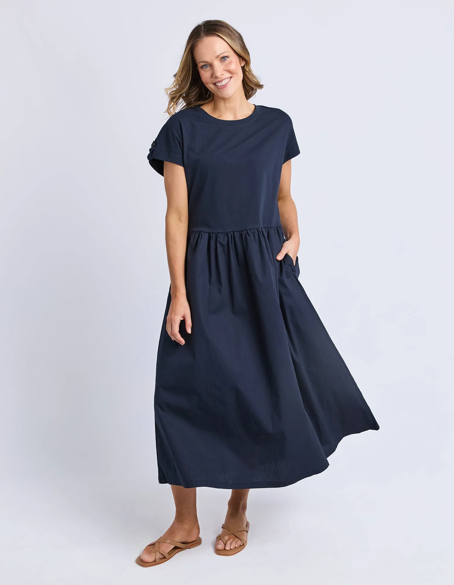 Flo Dress Navy sold by Elm Lifestyle product image thumbnail 2