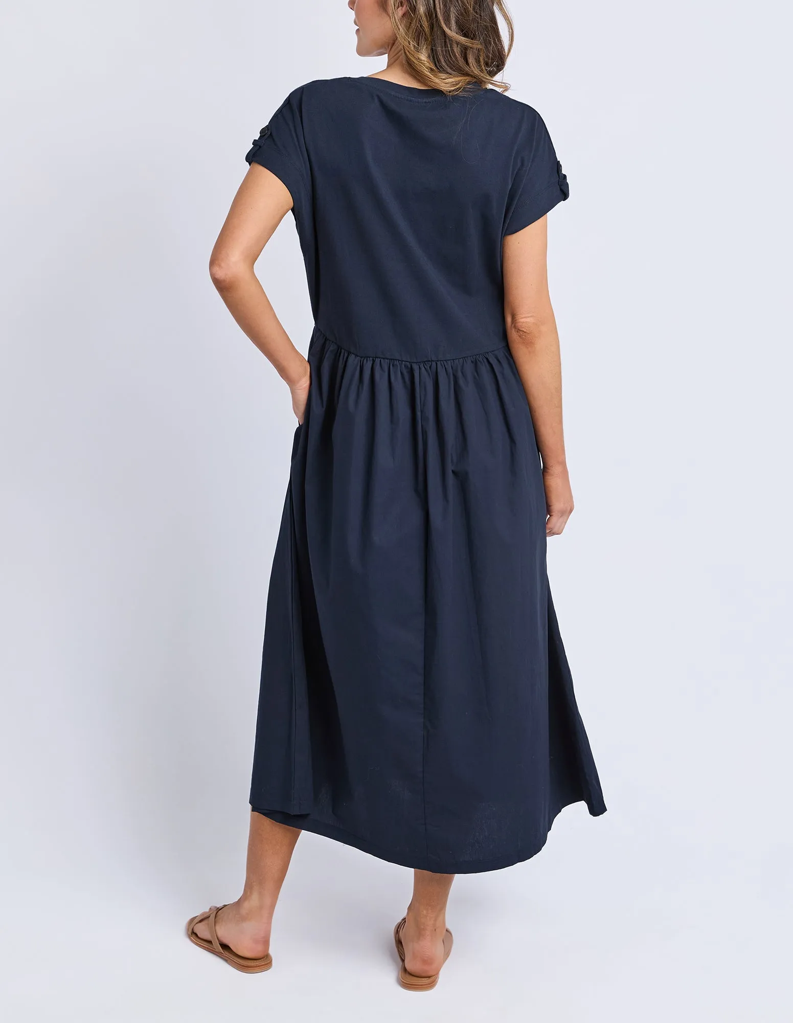 Flo Dress Navy sold by Elm Lifestyle product image thumbnail 3