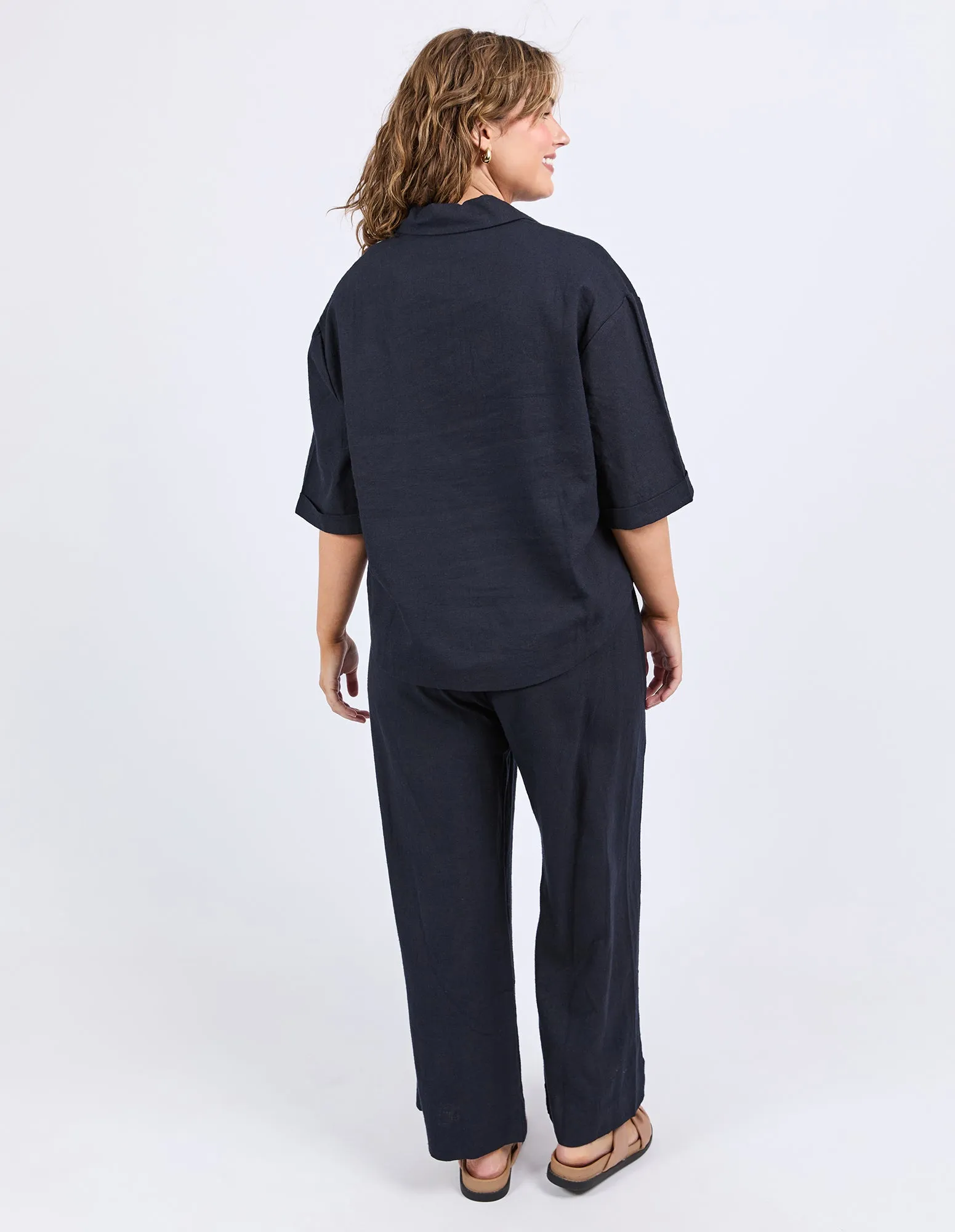 Jamila Shirt Dark Sapphire sold by Elm Lifestyle product image thumbnail 3