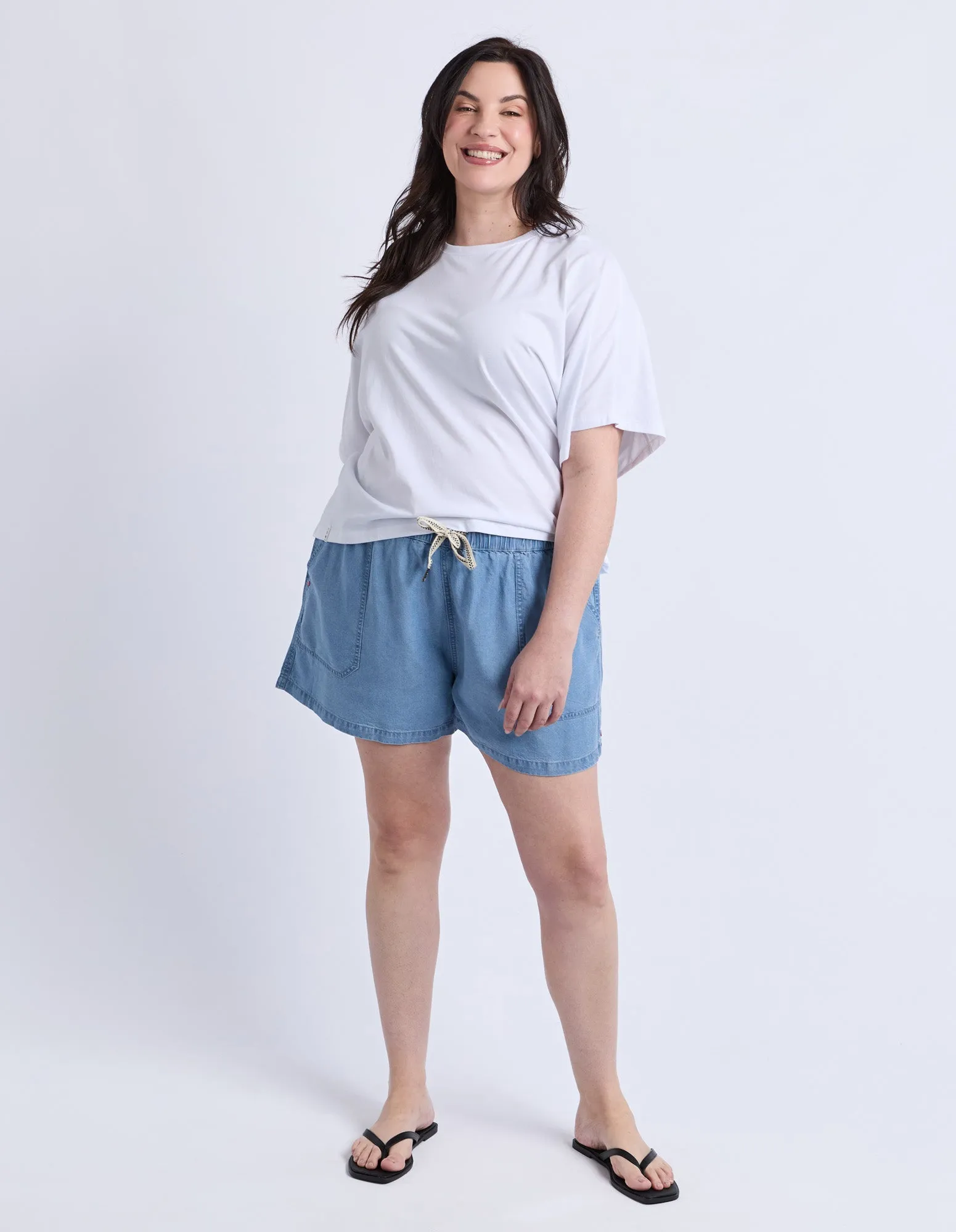 Luna Ss Tee White sold by Elm Lifestyle product image thumbnail 2
