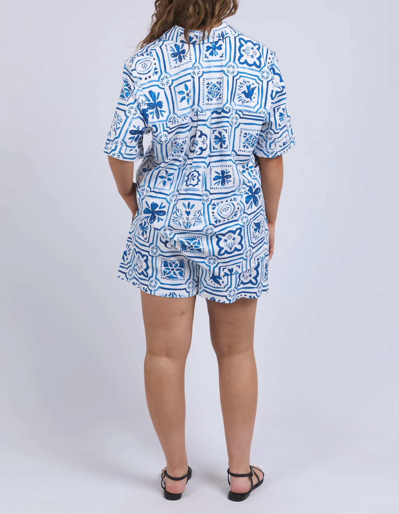 Dolce Tile Shirt Ocean Tile Print sold by Elm Lifestyle product image thumbnail 4