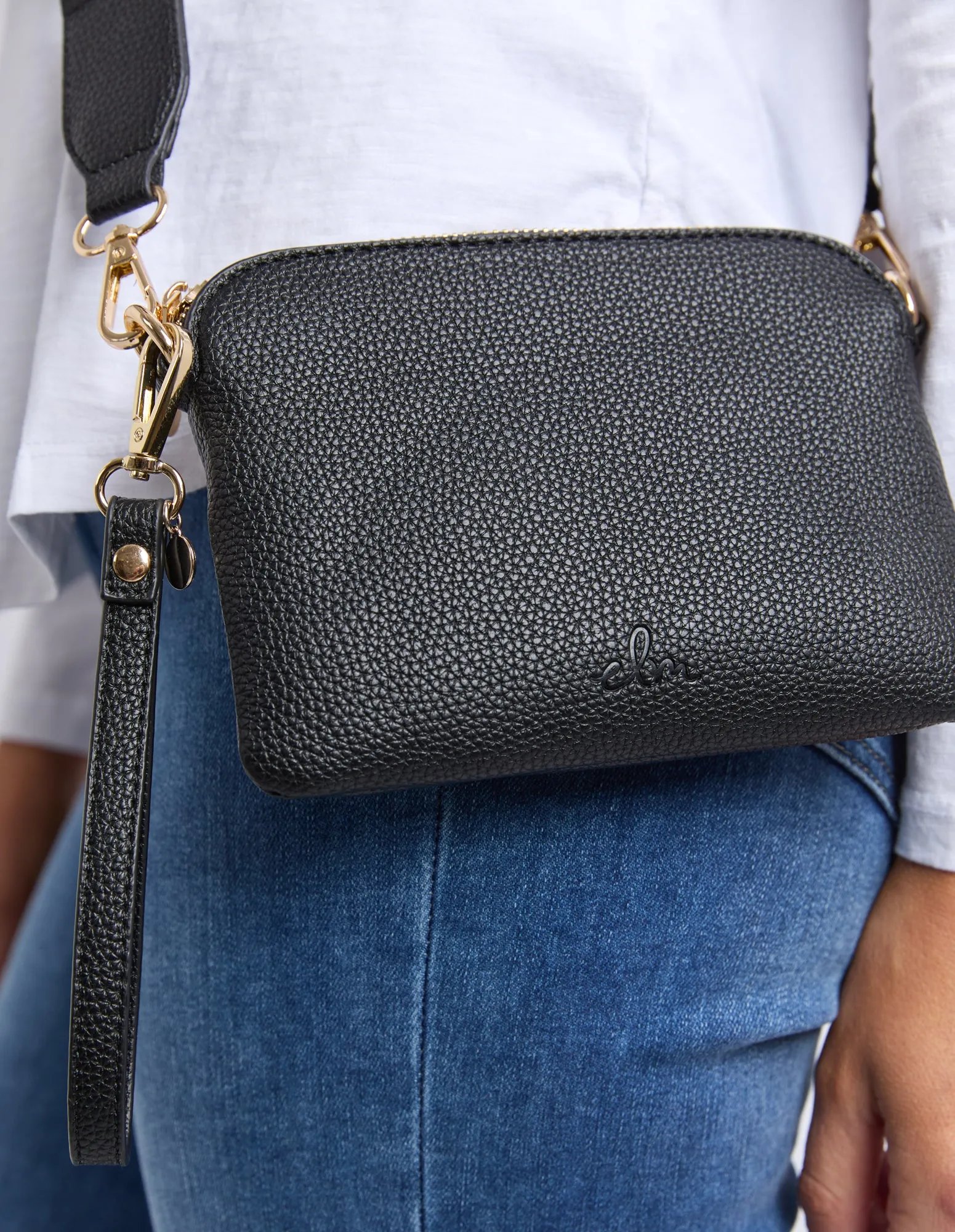 Elm Compact Crossbody Bag Black sold by Elm Lifestyle product image thumbnail 4