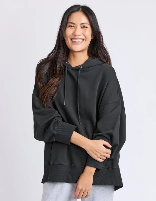 Liberty Hoodie Washed Black sold by Elm Lifestyle