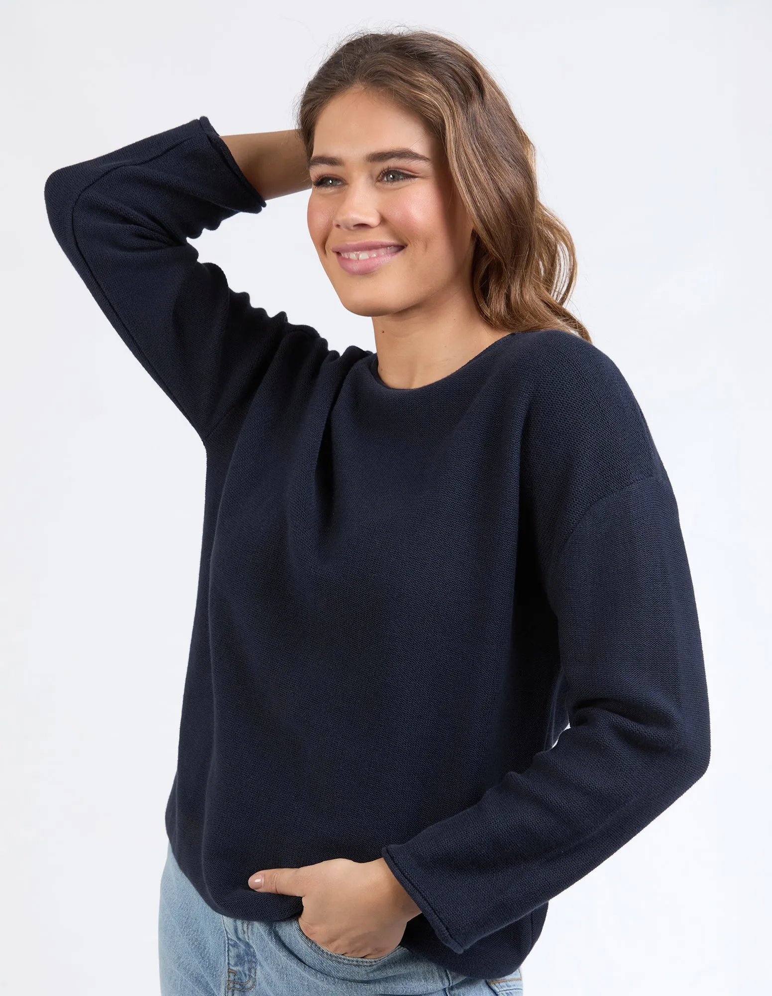 Marley Knit Dark Sapphire sold by Elm Lifestyle product image thumbnail 5