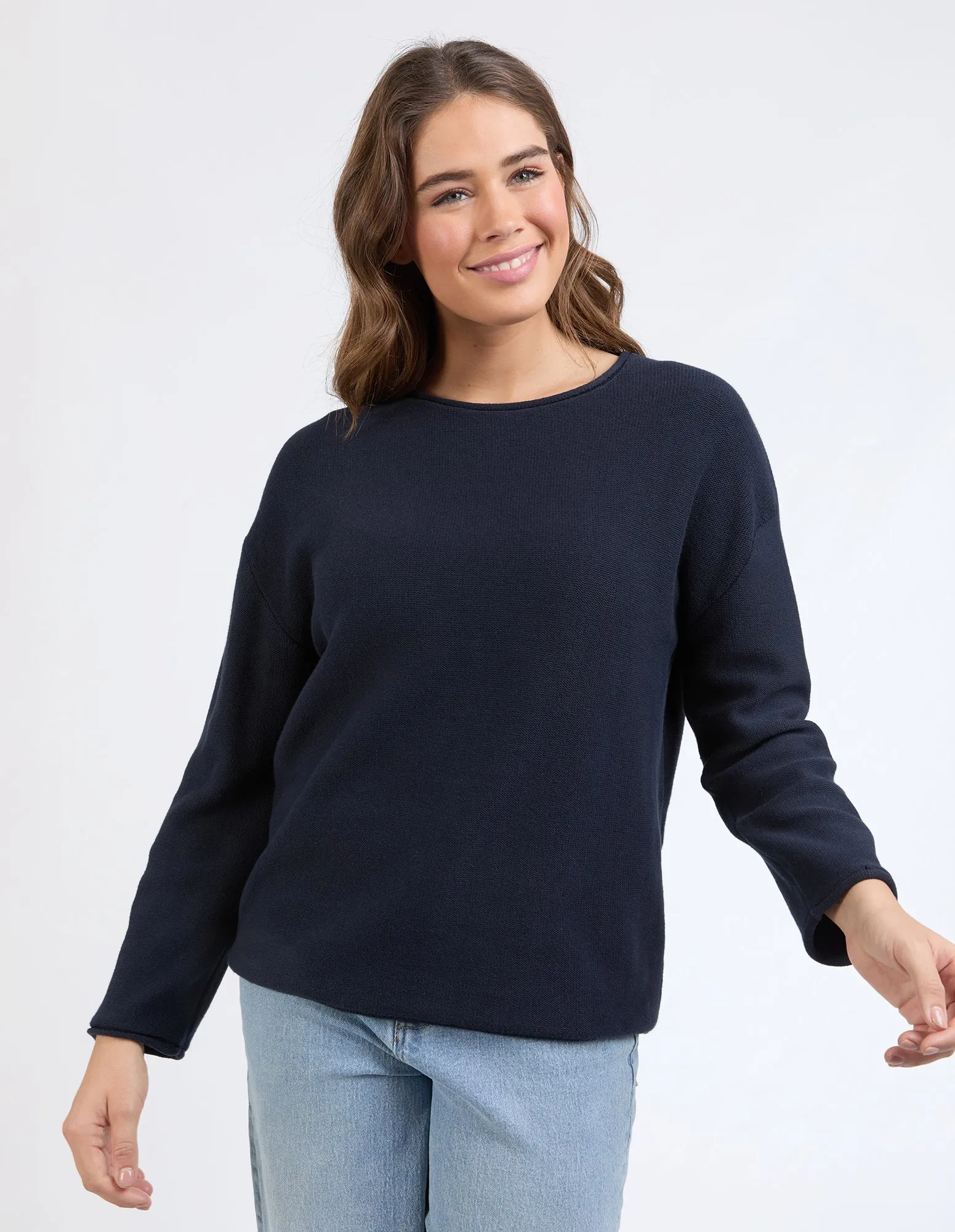 Marley Knit Dark Sapphire sold by Elm Lifestyle product image thumbnail 2