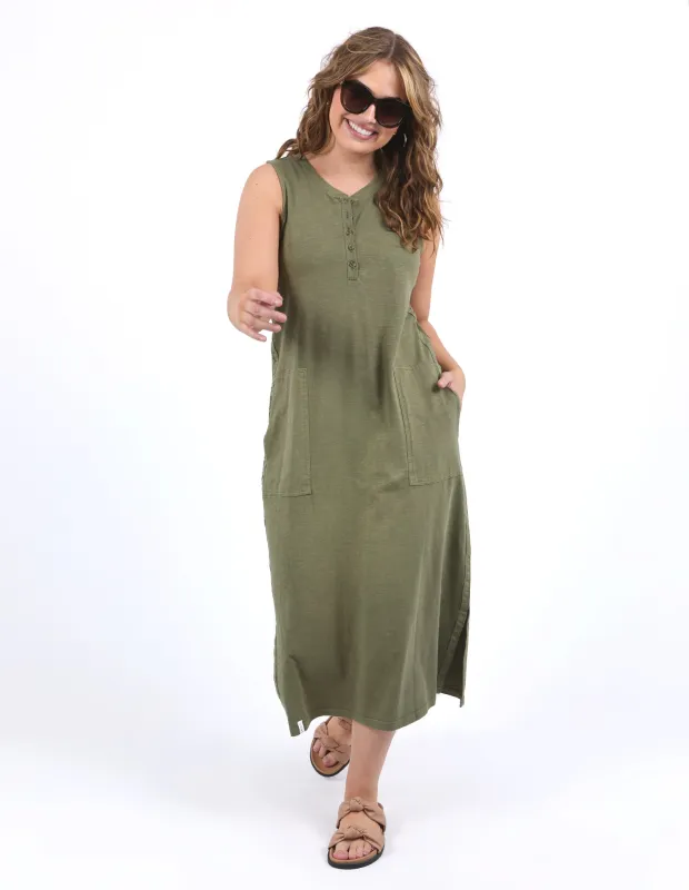Elysian Dress Clover sold by Elm Lifestyle