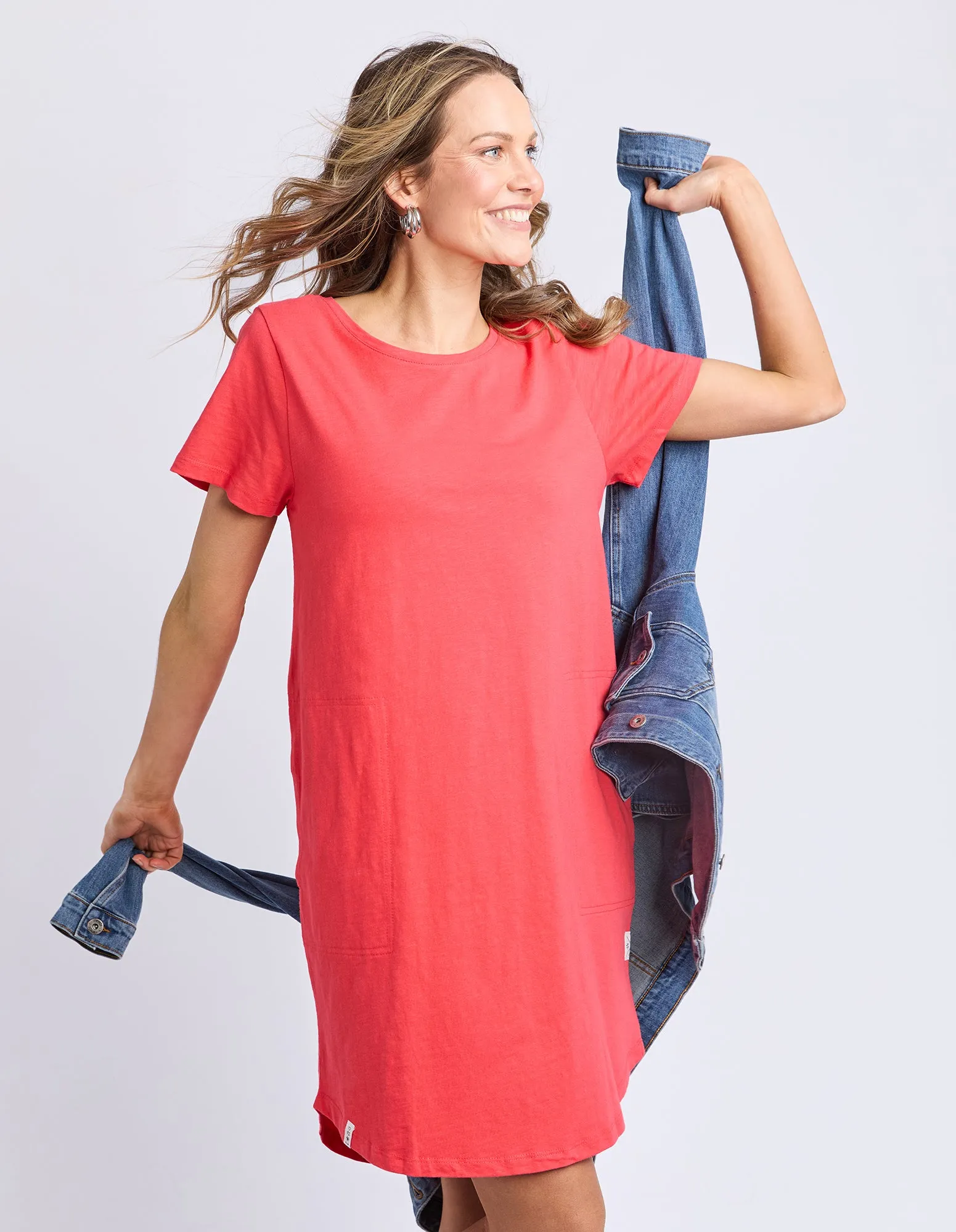 Aiden S/S Dress Cayenne sold by Elm Lifestyle product image thumbnail 4