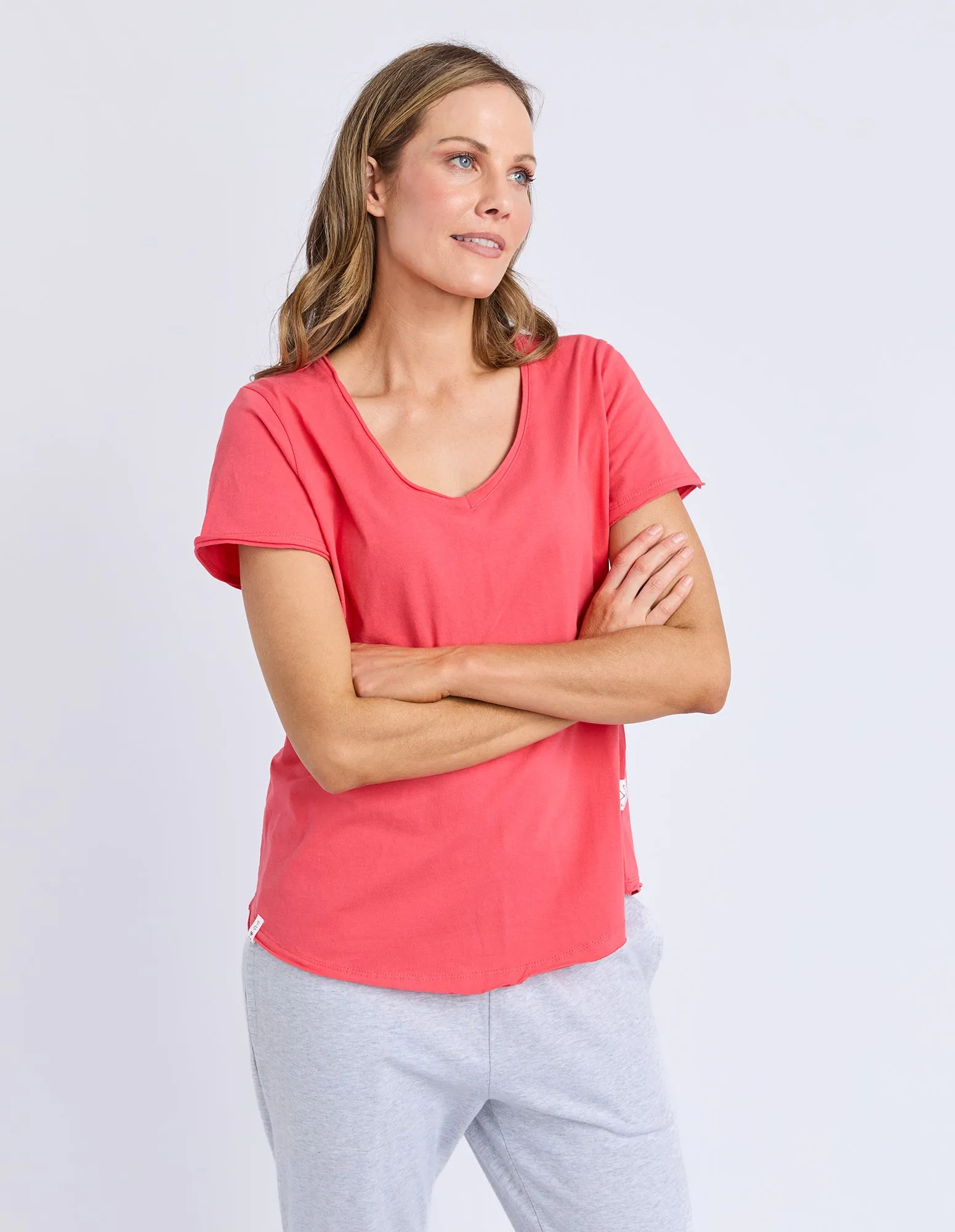 Pima Vee Tee Cayenne sold by Elm Lifestyle product image thumbnail 5