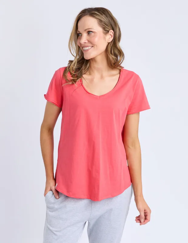 Pima Vee Tee Cayenne sold by Elm Lifestyle