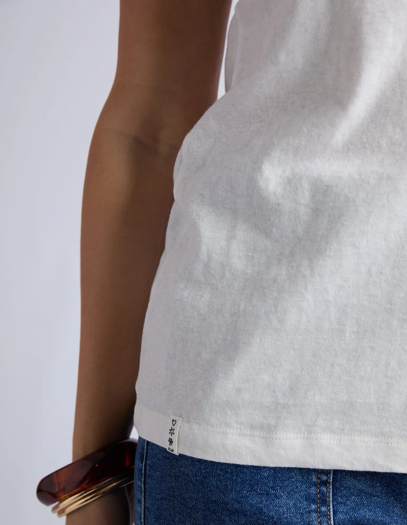 Evie Tank White sold by Elm Lifestyle product image thumbnail 4