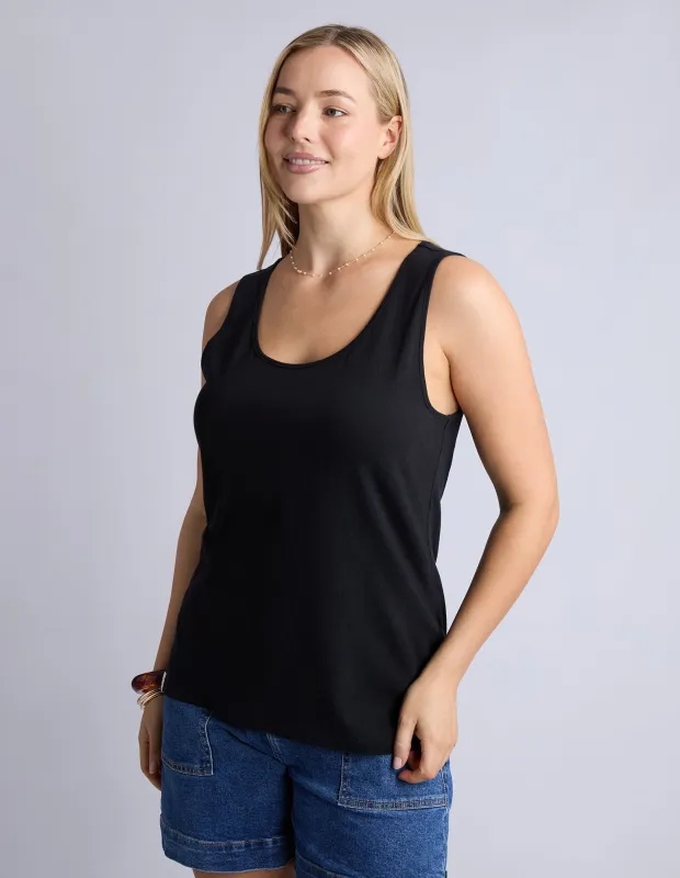 Evie Tank Black sold by Elm Lifestyle