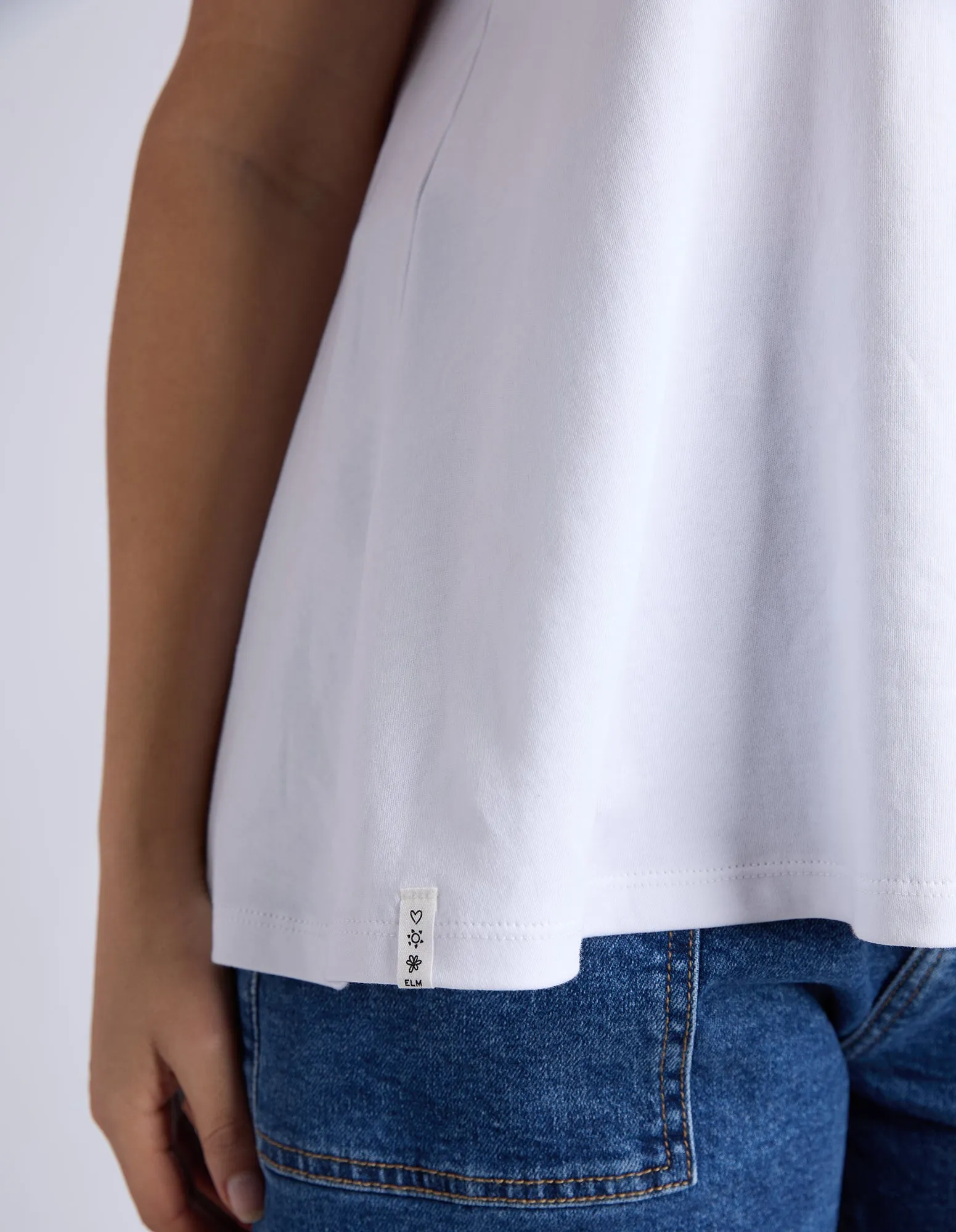 Daisy Tee White sold by Elm Lifestyle product image thumbnail 5