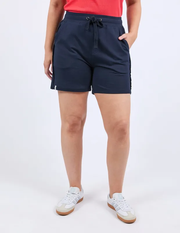 Maxwell Fleece Shorts Dark Sapphire sold by Elm Lifestyle