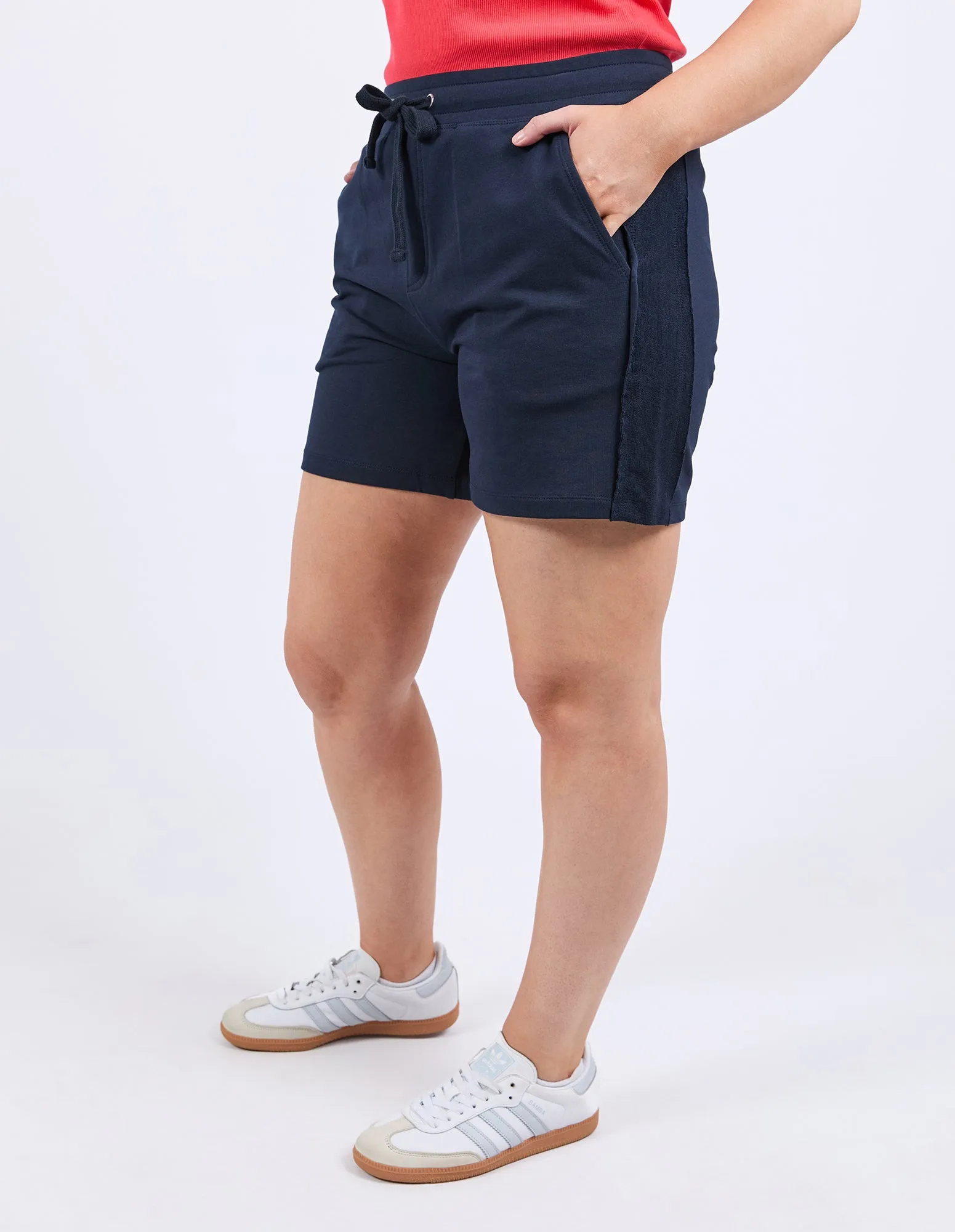 Maxwell Fleece Shorts Dark Sapphire sold by Elm Lifestyle product image thumbnail 4