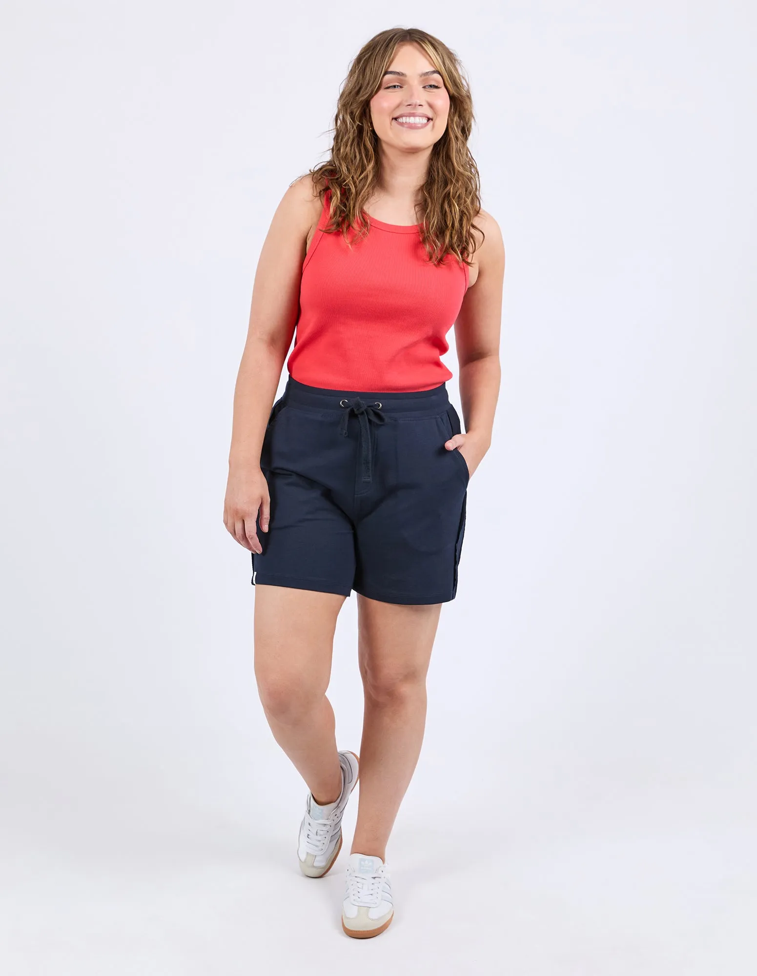 Maxwell Fleece Shorts Dark Sapphire sold by Elm Lifestyle product image thumbnail 2