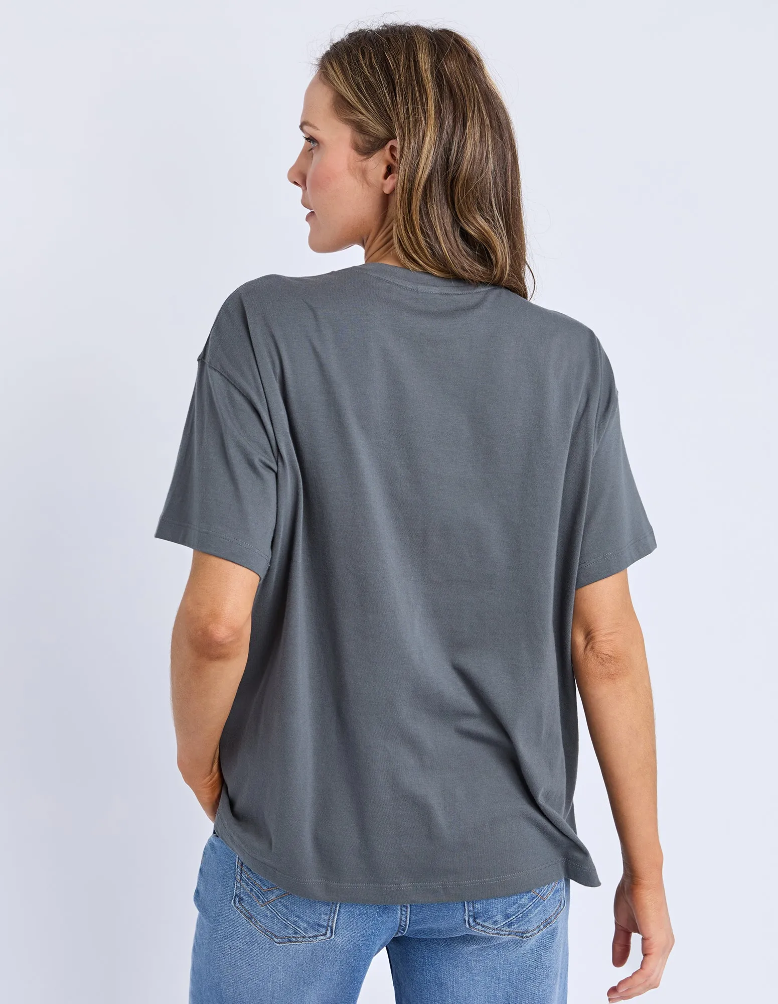 Estelle Tee Charcoal sold by Elm Lifestyle product image thumbnail 4