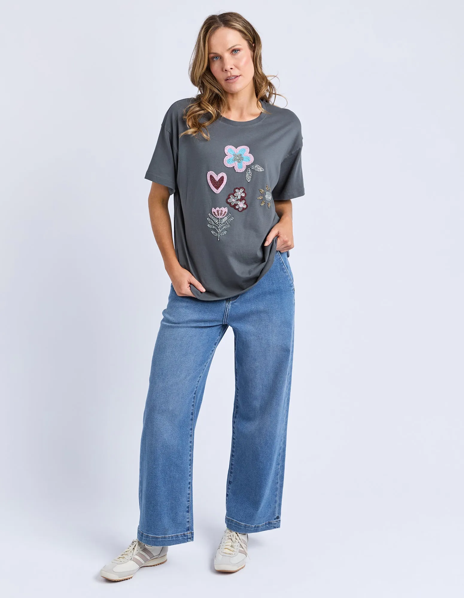 Estelle Tee Charcoal sold by Elm Lifestyle product image thumbnail 3
