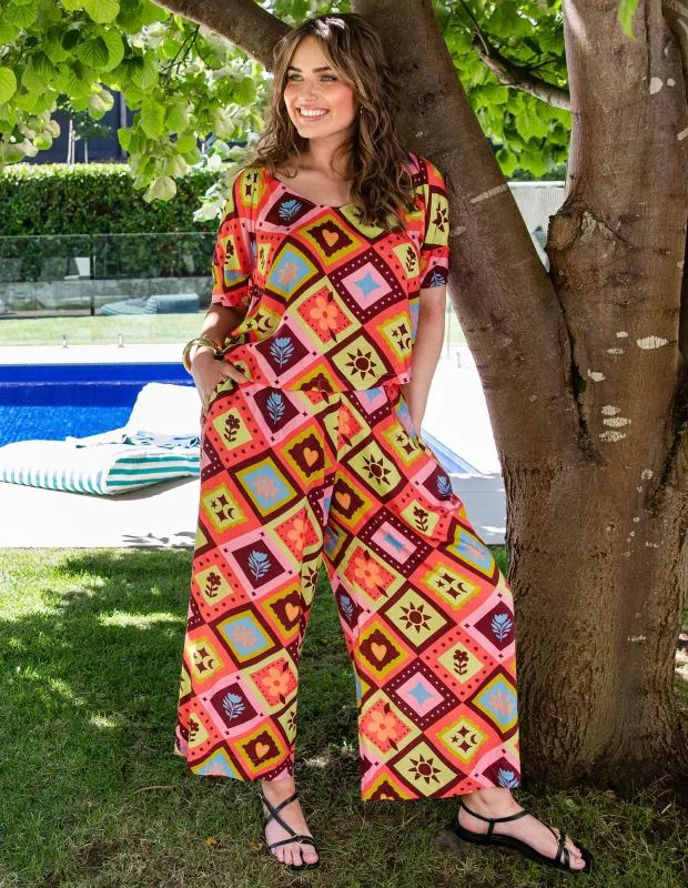 Rhode Pant Rhode Geo Print sold by Elm Lifestyle