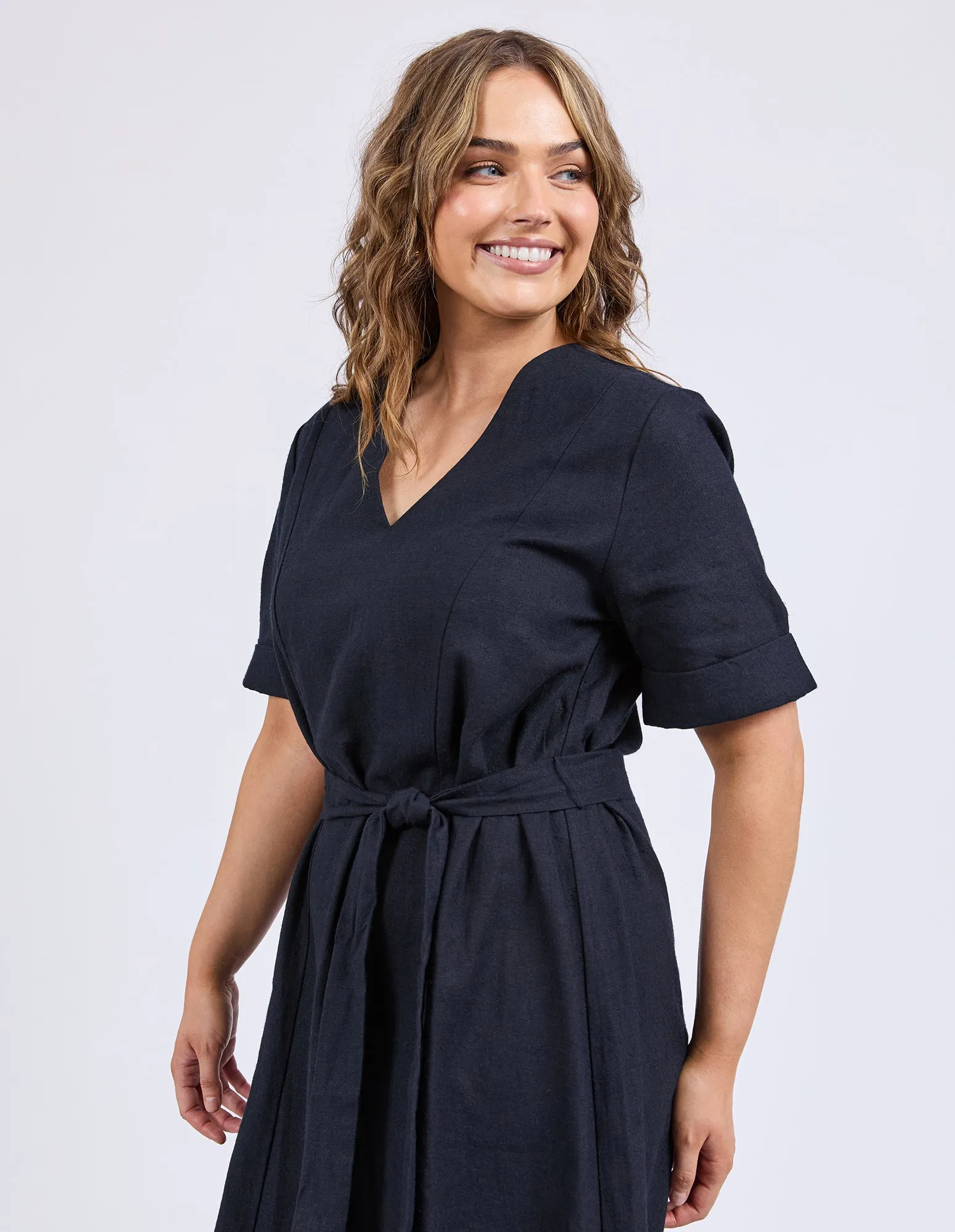 Lily Midi Dress Dark Sapphire sold by Elm Lifestyle product image thumbnail 5