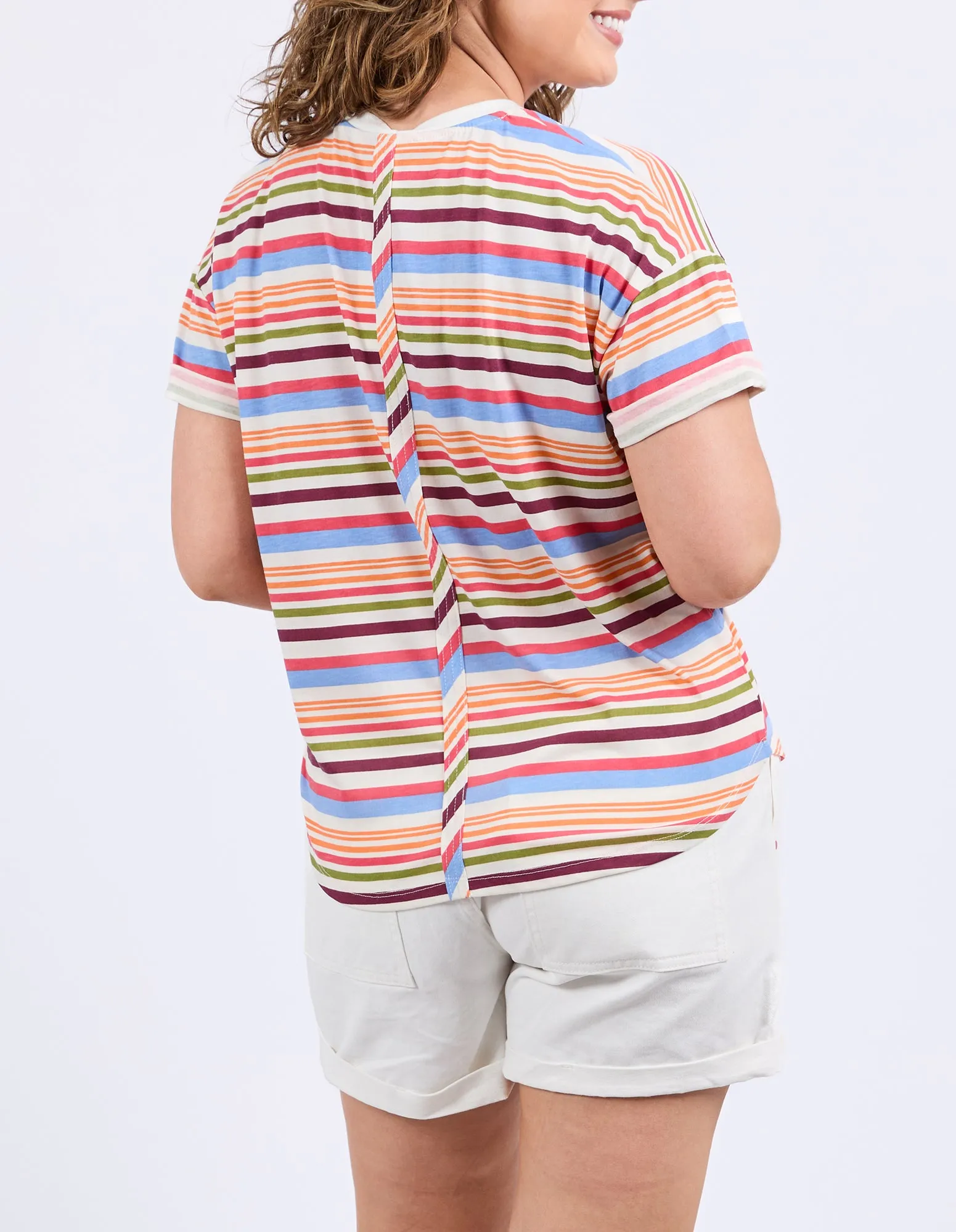 Gelato Tee Multicolour Stripe sold by Elm Lifestyle product image thumbnail 3
