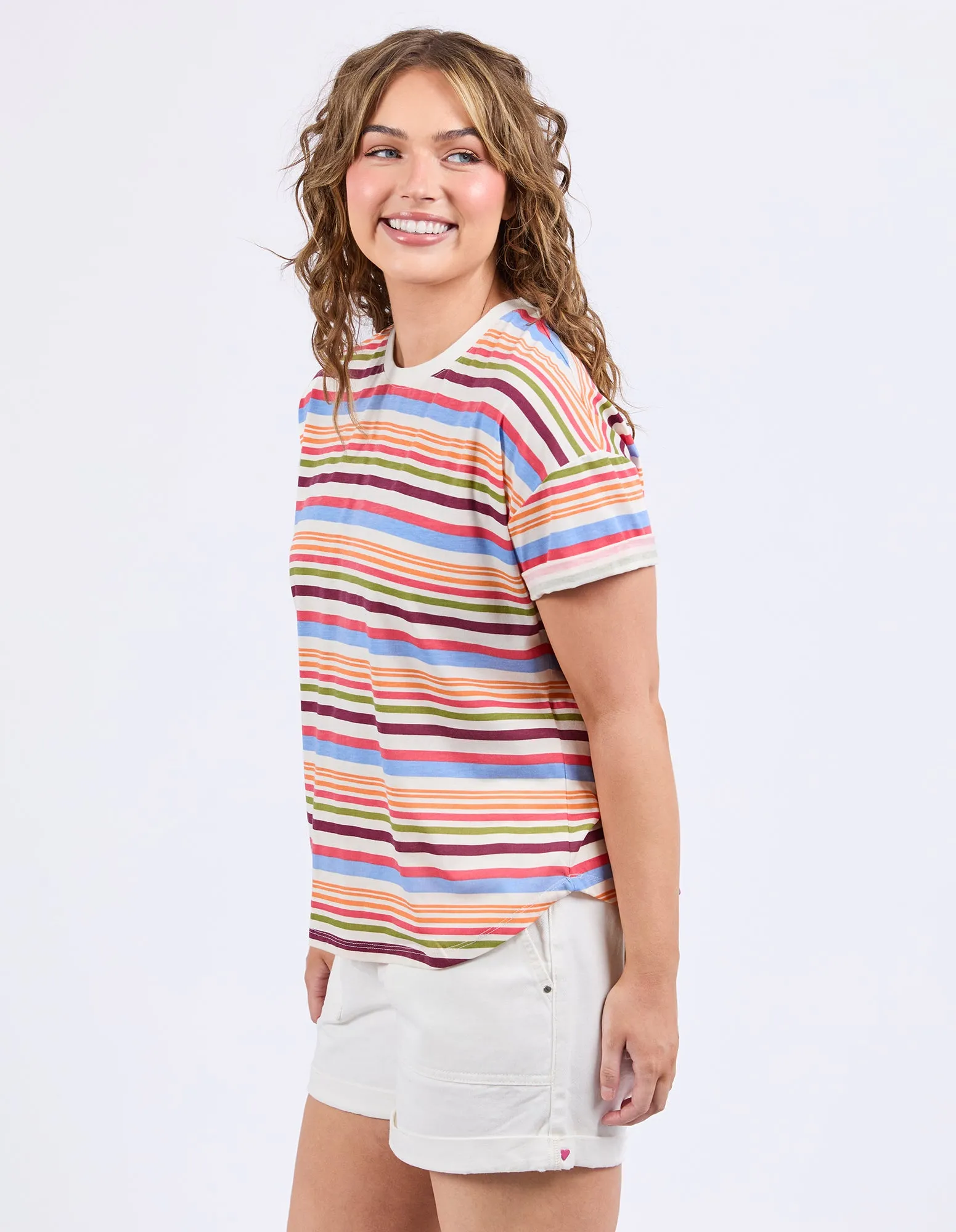Gelato Tee Multicolour Stripe sold by Elm Lifestyle product image thumbnail 4