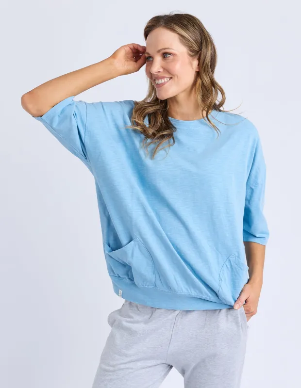 Mazie Sweat Dusk Blue sold by Elm Lifestyle