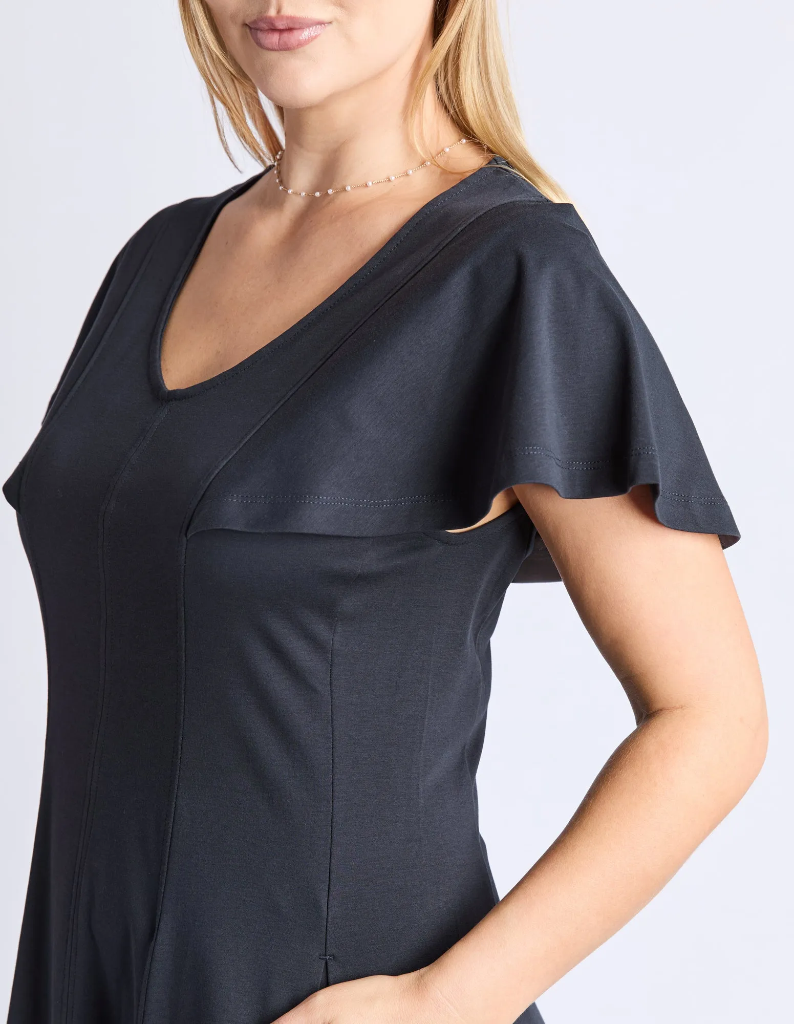 Grace Jersey Dress Black sold by Elm Lifestyle product image thumbnail 5
