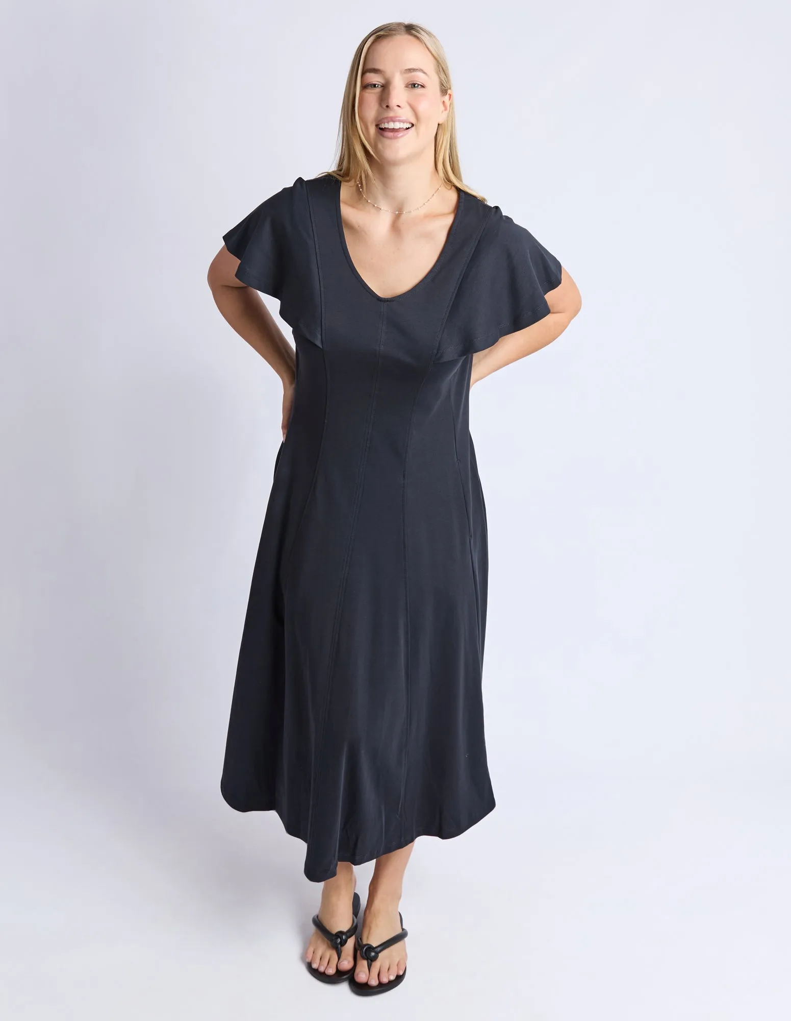 Grace Jersey Dress Black sold by Elm Lifestyle product image thumbnail 2