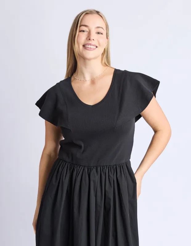 Rosie Dress Black sold by Elm Lifestyle
