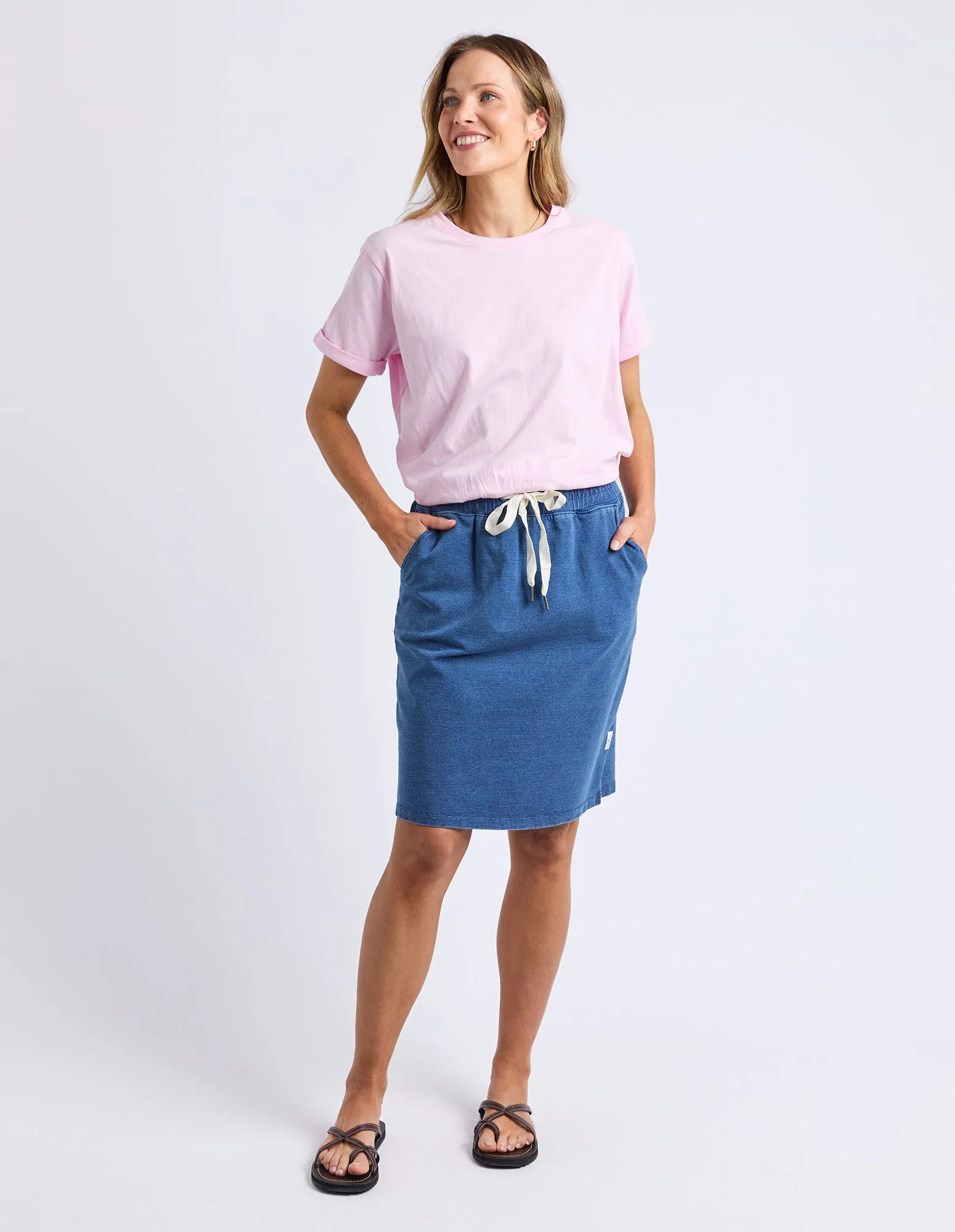 Rickety Skirt Blue Denim Look sold by Elm Lifestyle product image thumbnail 2