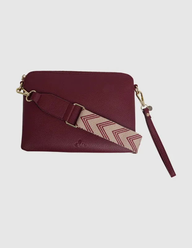 Elm Medium Crossbody Bag Merlot sold by Elm Lifestyle