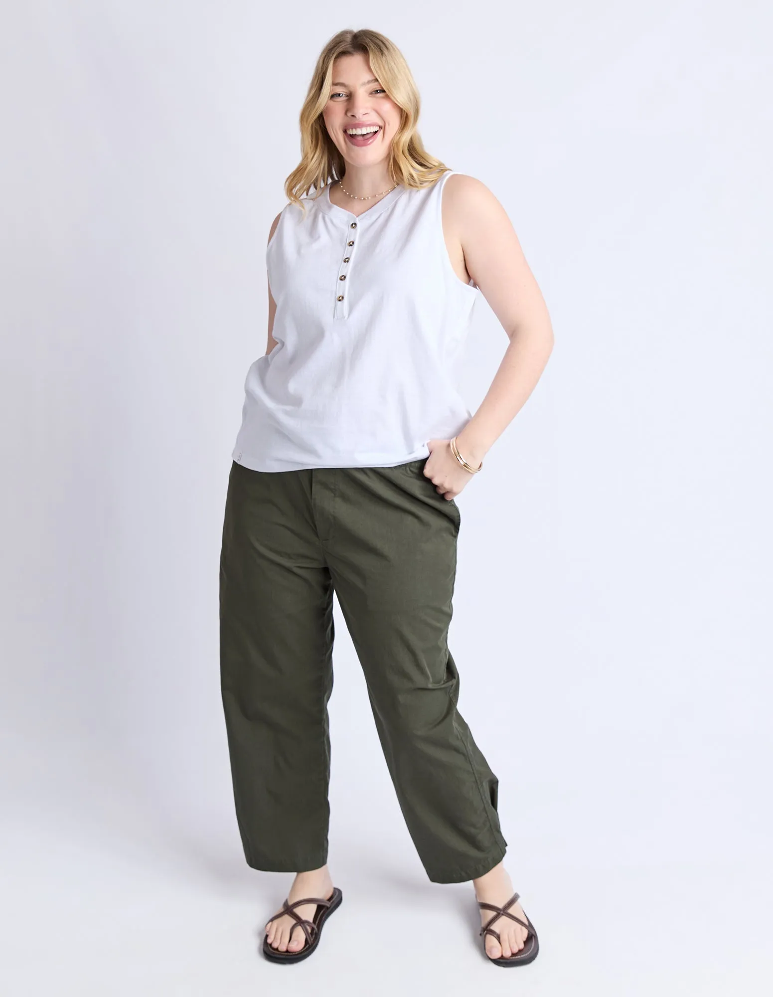 Elysian Tank White sold by Elm Lifestyle product image thumbnail 2