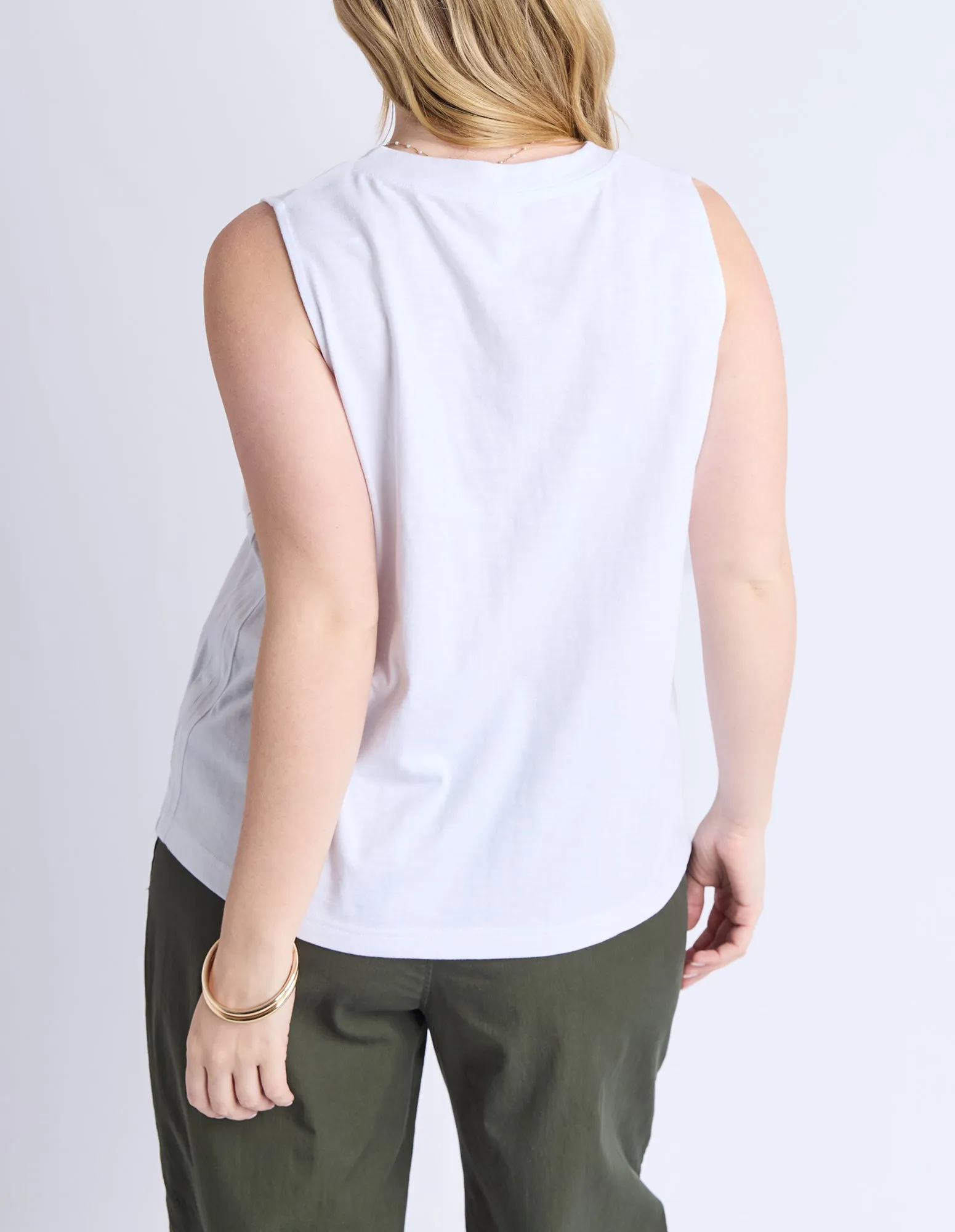 Elysian Tank White sold by Elm Lifestyle product image thumbnail 3