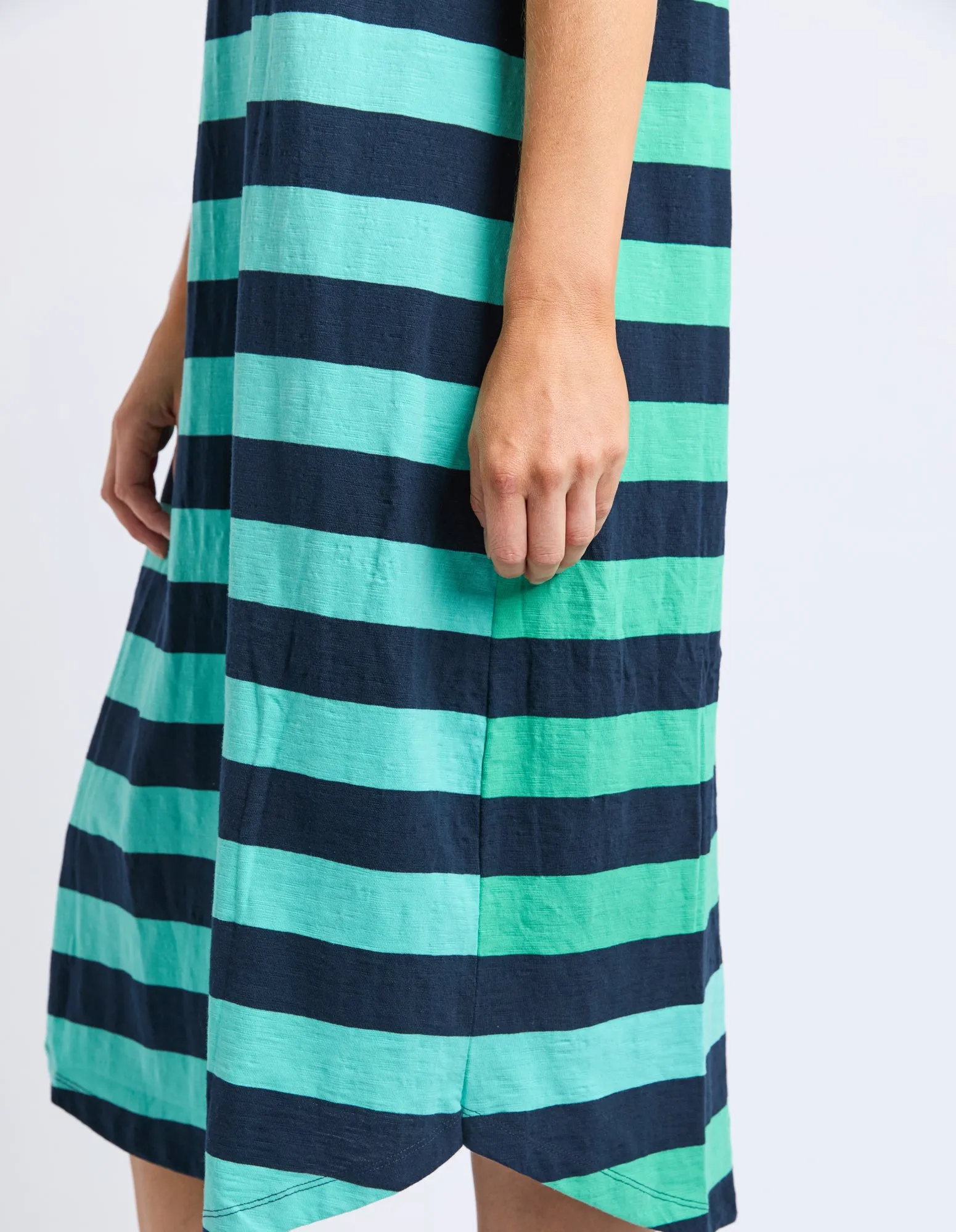 Mercury Stripe Dress Blue And Green Str sold by Elm Lifestyle product image thumbnail 5