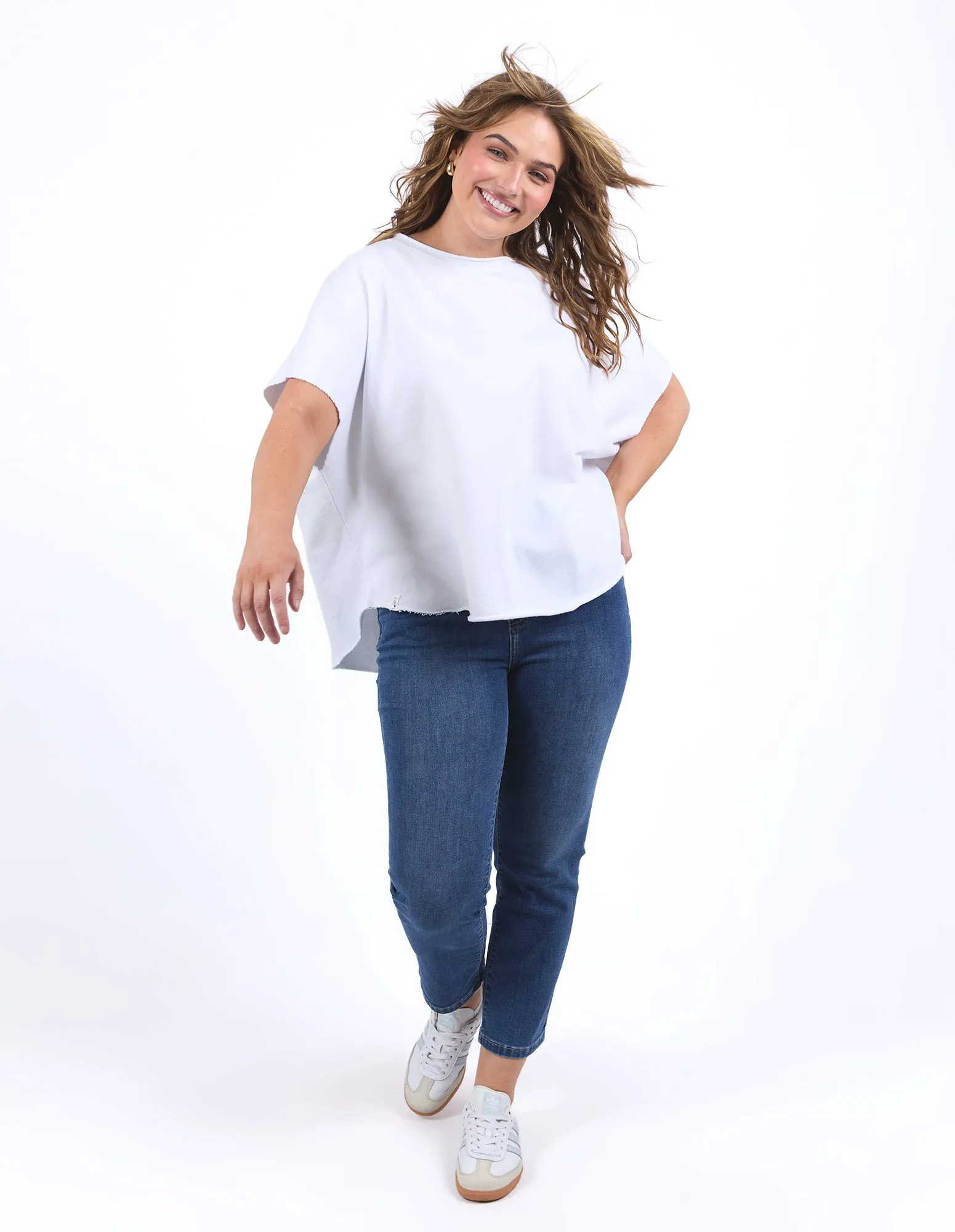 Gab Short Sleeve Sweat White sold by Elm Lifestyle product image thumbnail 2