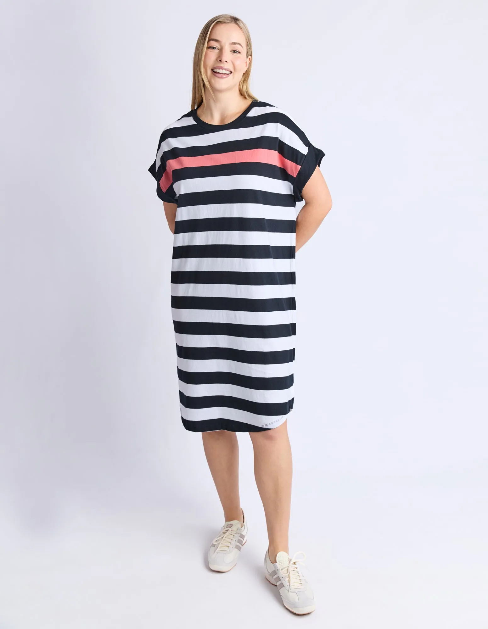 Mckinley Dress Black And White Stripe sold by Elm Lifestyle product image thumbnail 2