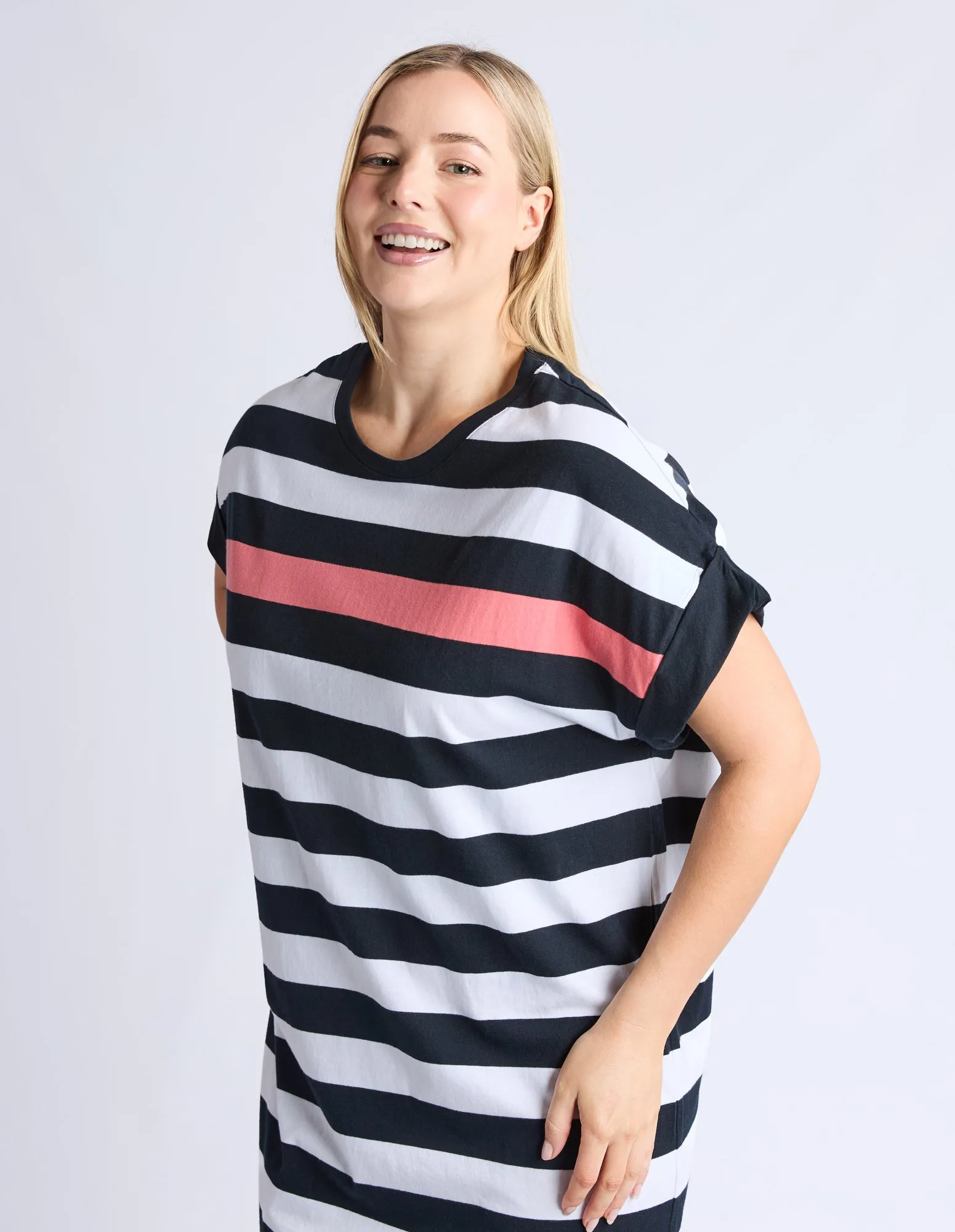 Mckinley Dress Black And White Stripe sold by Elm Lifestyle product image thumbnail 4