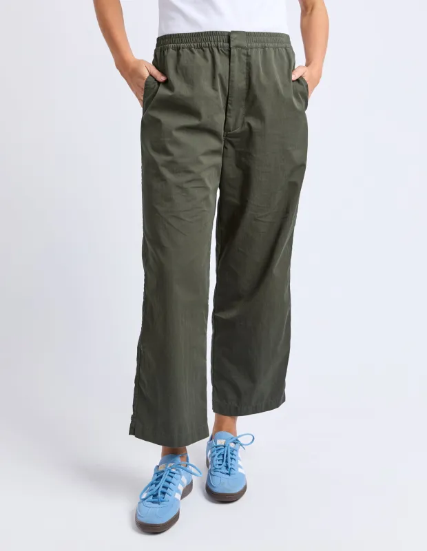 Relaxed Barrel Pant Khaki sold by Elm Lifestyle