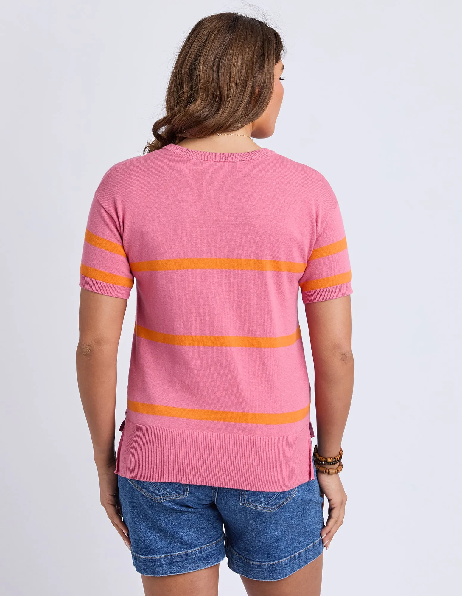 Sage Knit Chateau Rose Stripe sold by Elm Lifestyle product image thumbnail 4