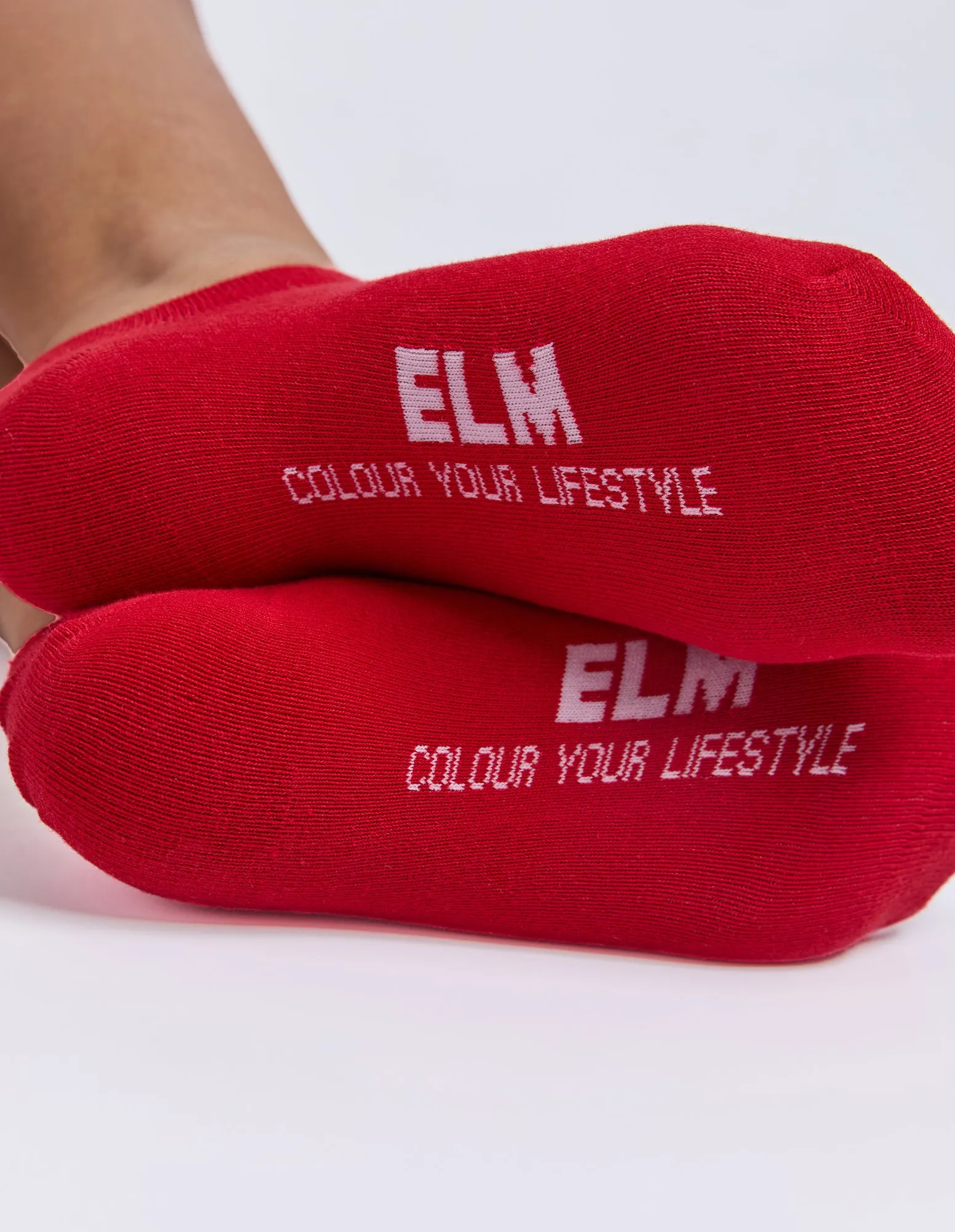 No Show Socks 3pk Red/Sugar Coral/Pldy sold by Elm Lifestyle product image thumbnail 3