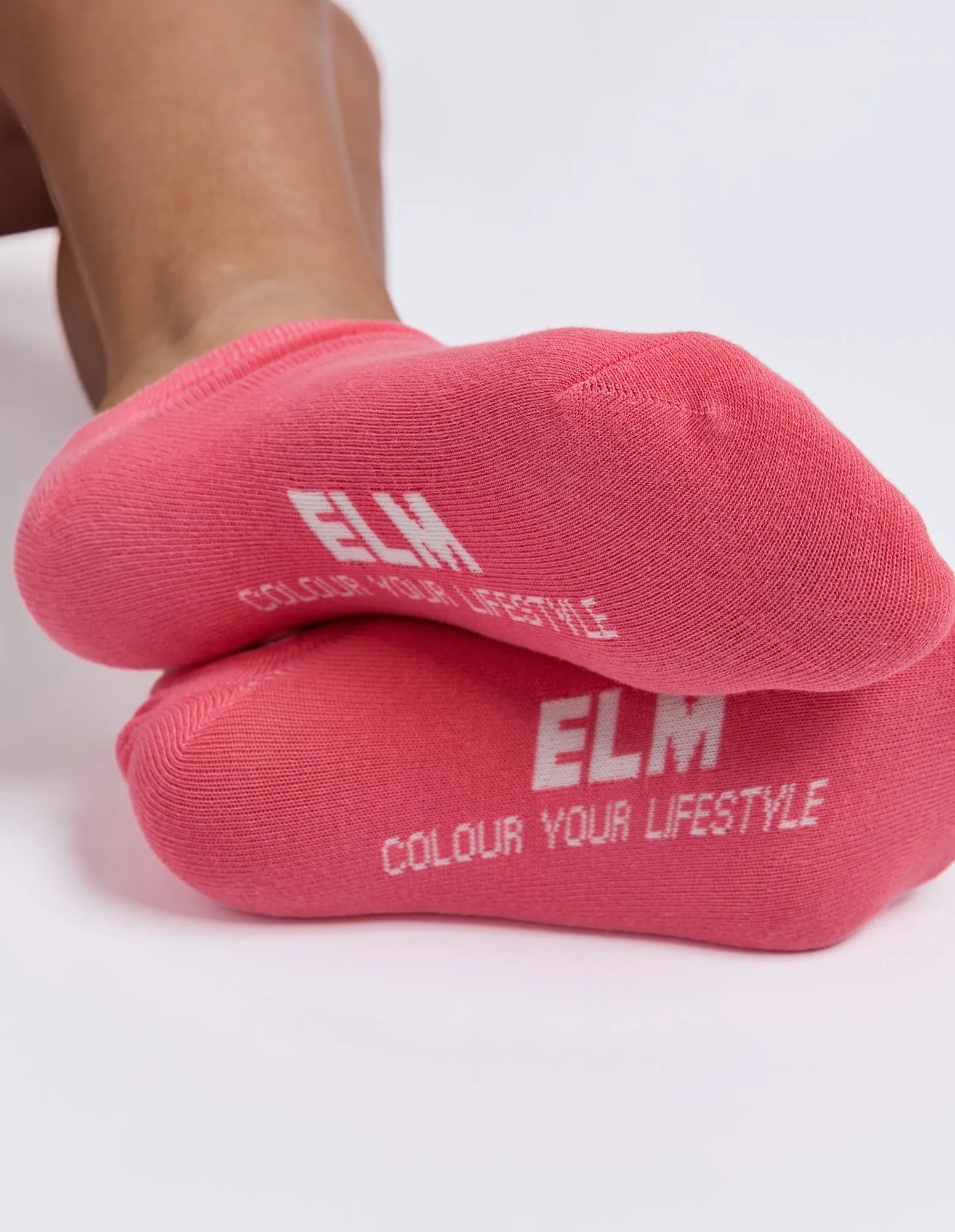No Show Socks 3pk Red/Sugar Coral/Pldy sold by Elm Lifestyle product image thumbnail 2