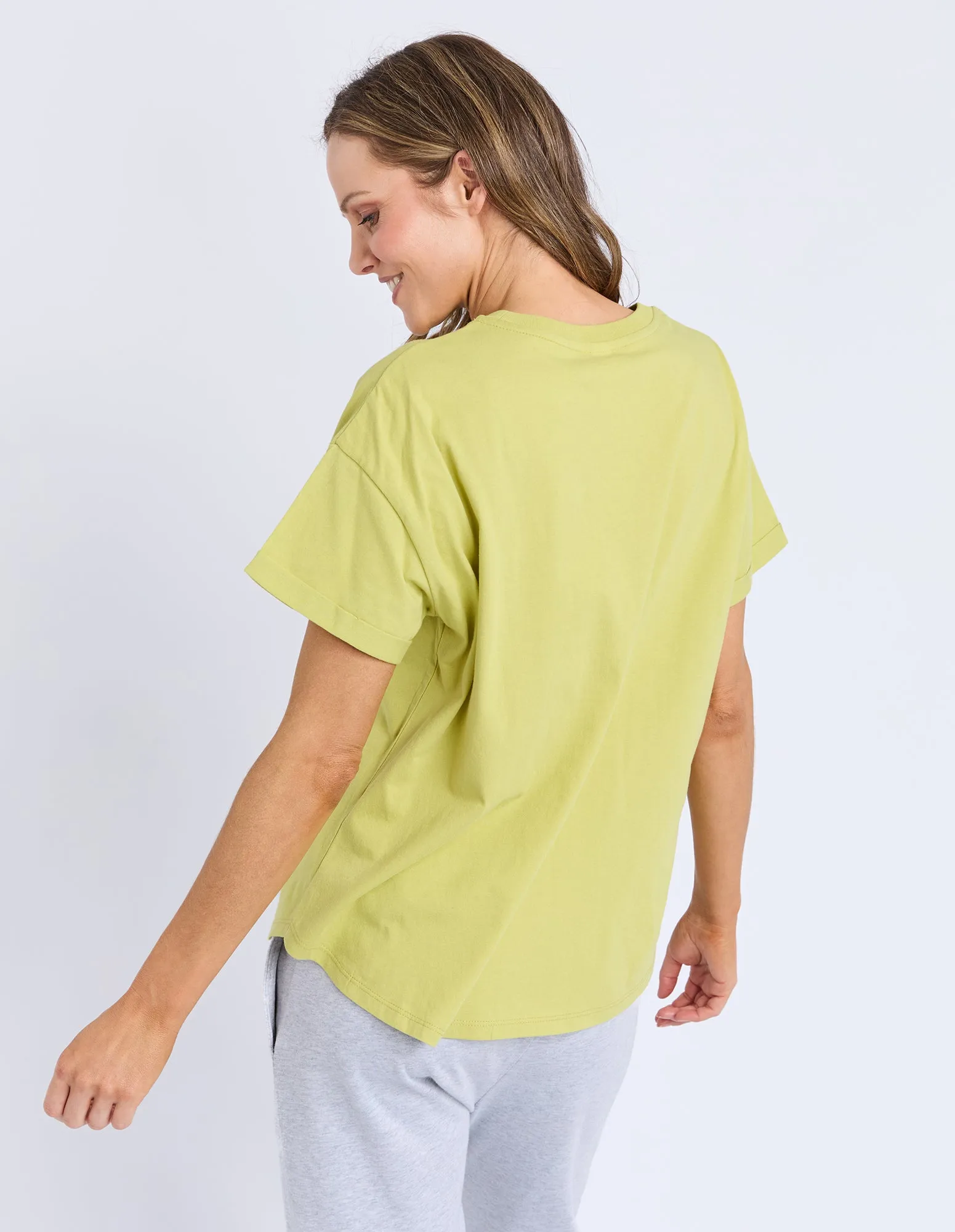 Halli S/S Tee Lime Green sold by Elm Lifestyle product image thumbnail 3