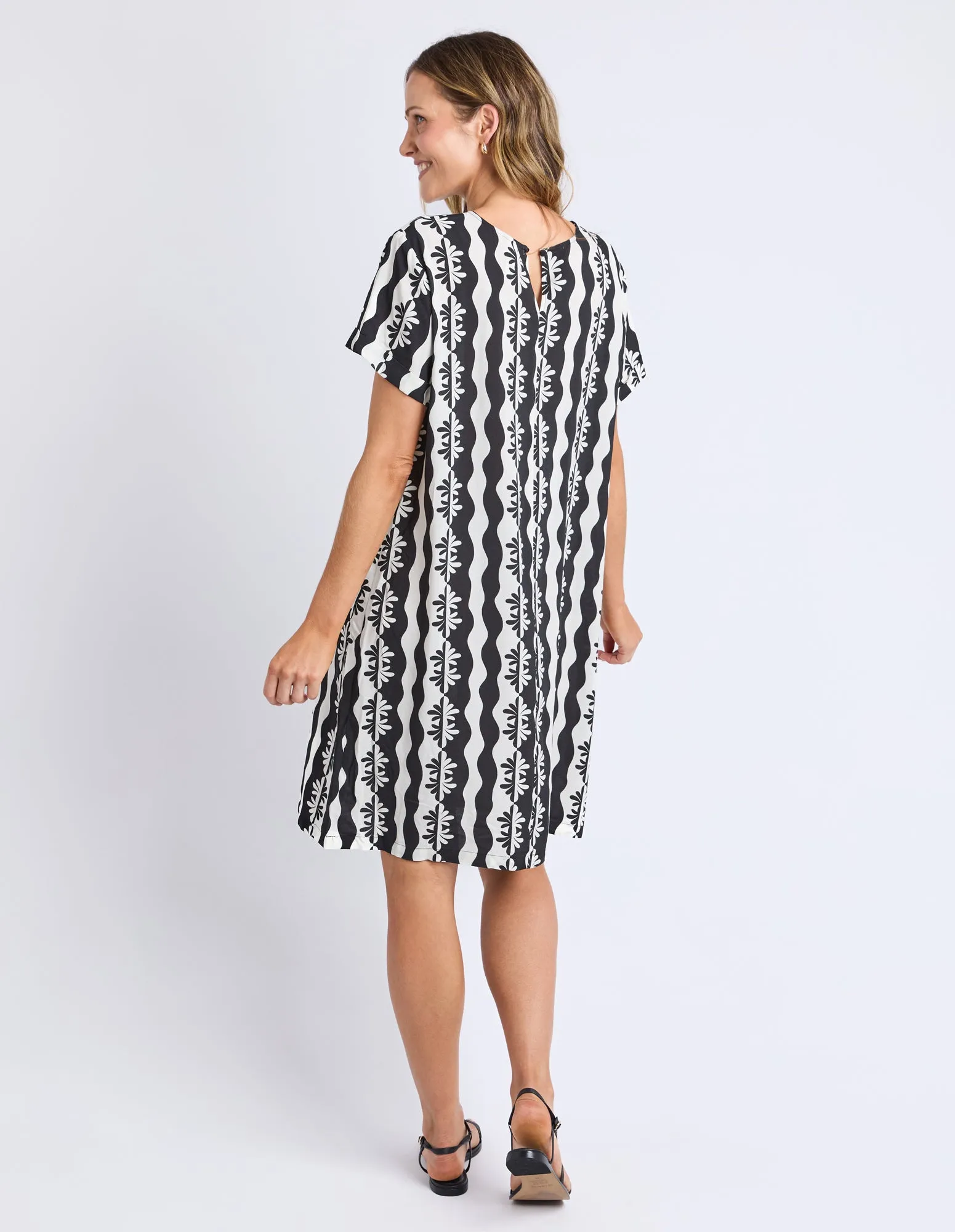 Casa Shift Dress Casa Print sold by Elm Lifestyle product image thumbnail 3