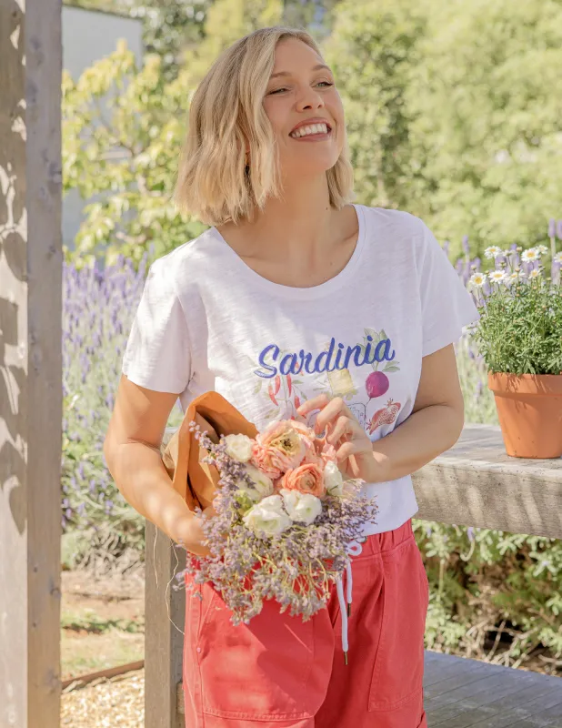 Alfresco Tee White sold by Elm Lifestyle