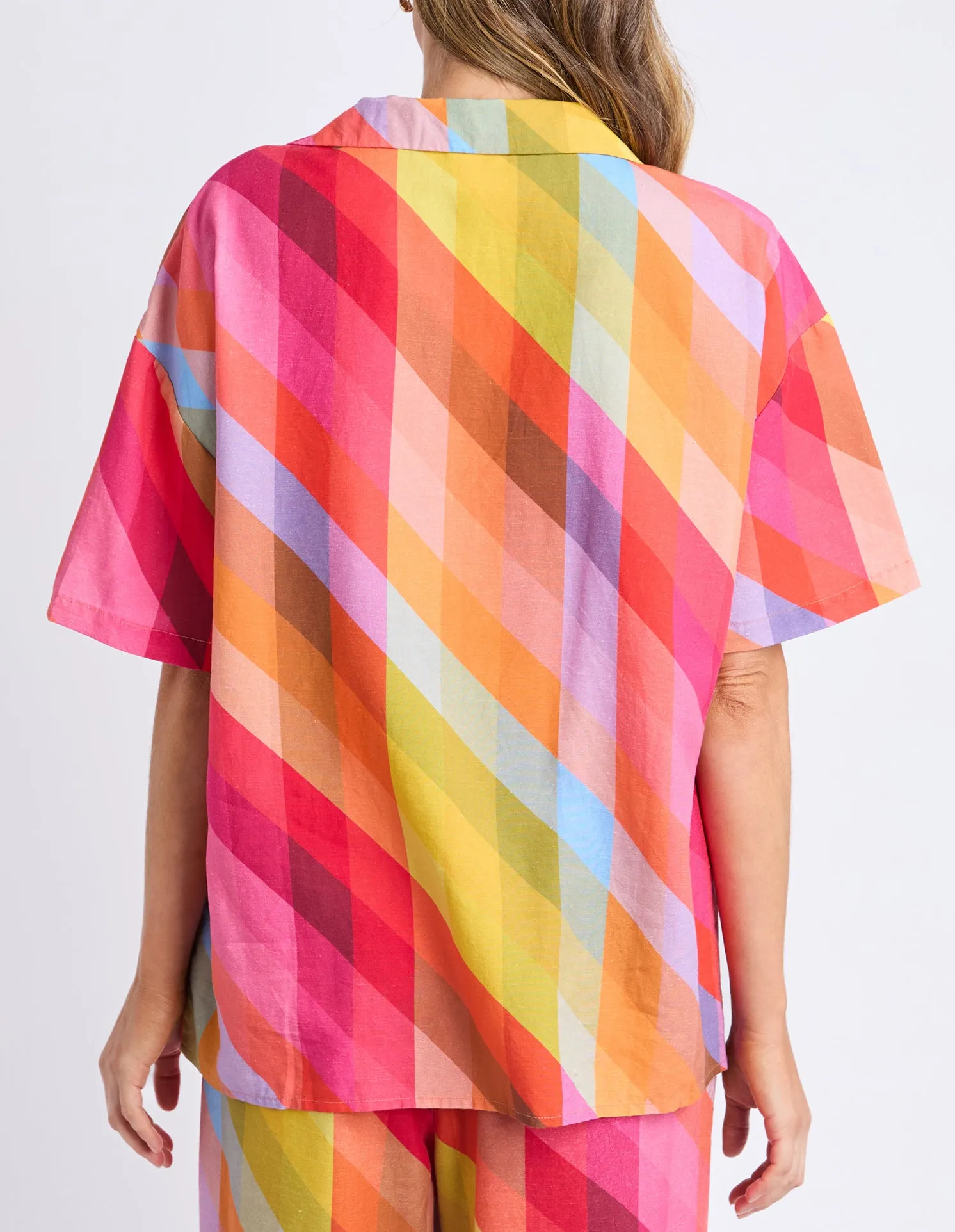 Rena Shirt Rena Striped Print sold by Elm Lifestyle product image thumbnail 4