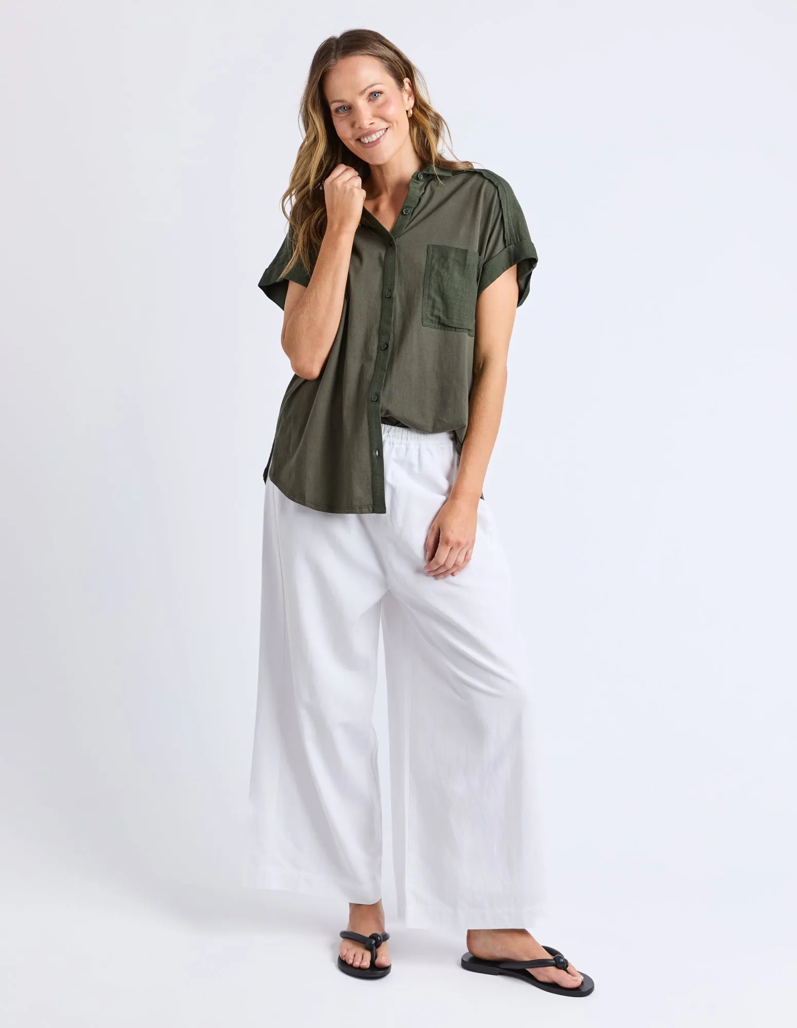 Locket Shirt Khaki sold by Elm Lifestyle product image thumbnail 2